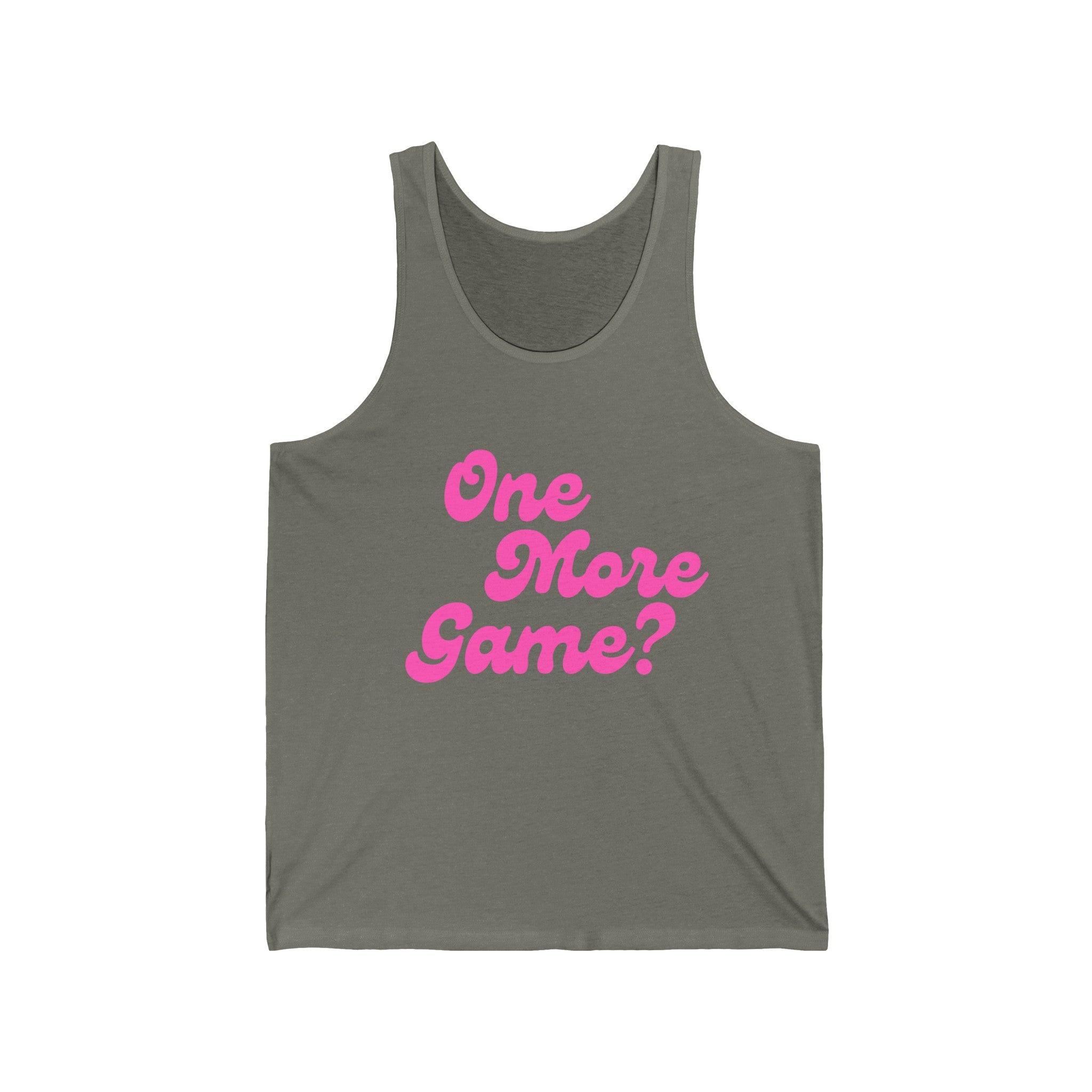 Pickleball Tank | One More Game? | Pink Wednesdays Collection