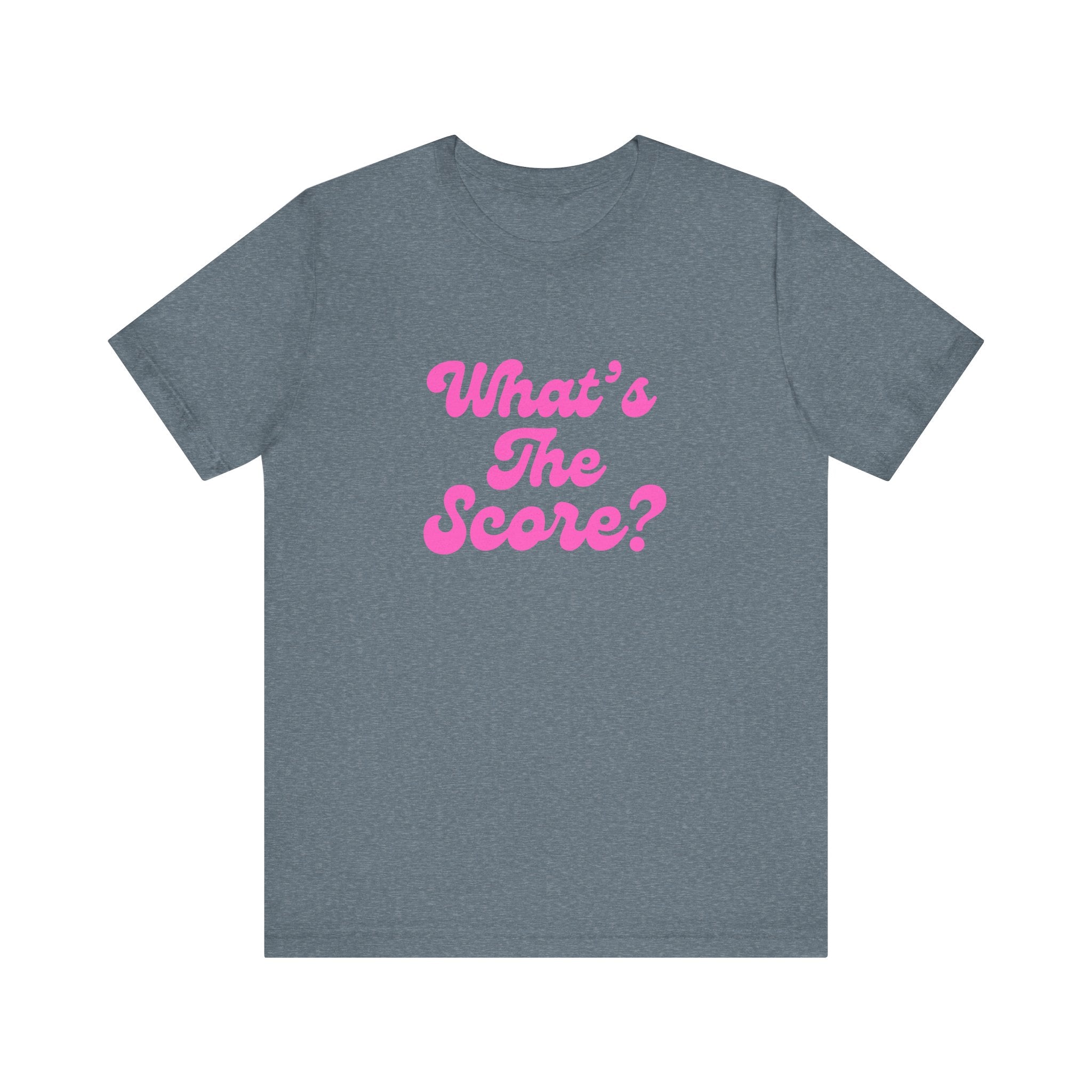 Pickleball T-Shirt | What's the Score? | Pink Wednesdays Collection