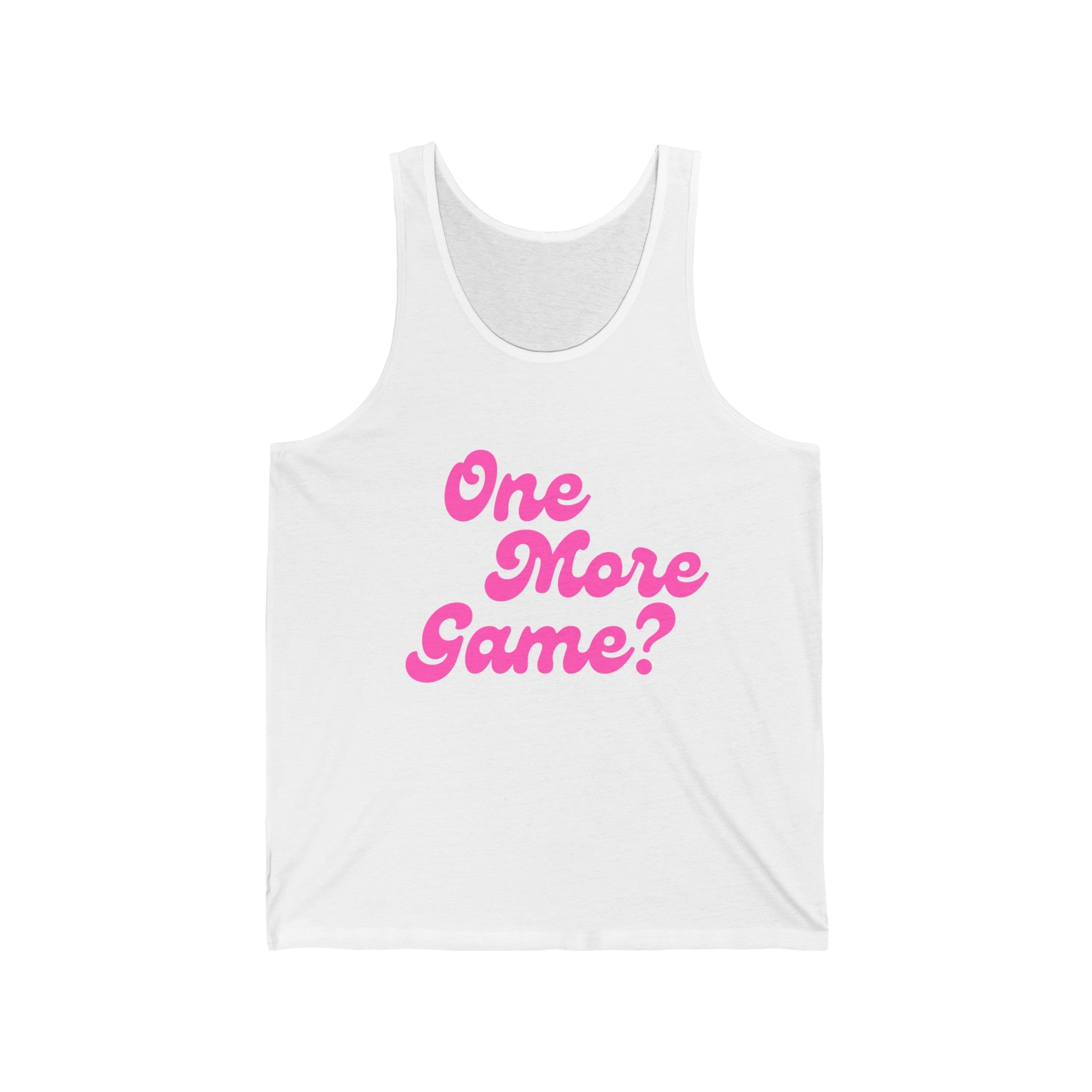 Pickleball Tank | One More Game? | Pink Wednesdays Collection