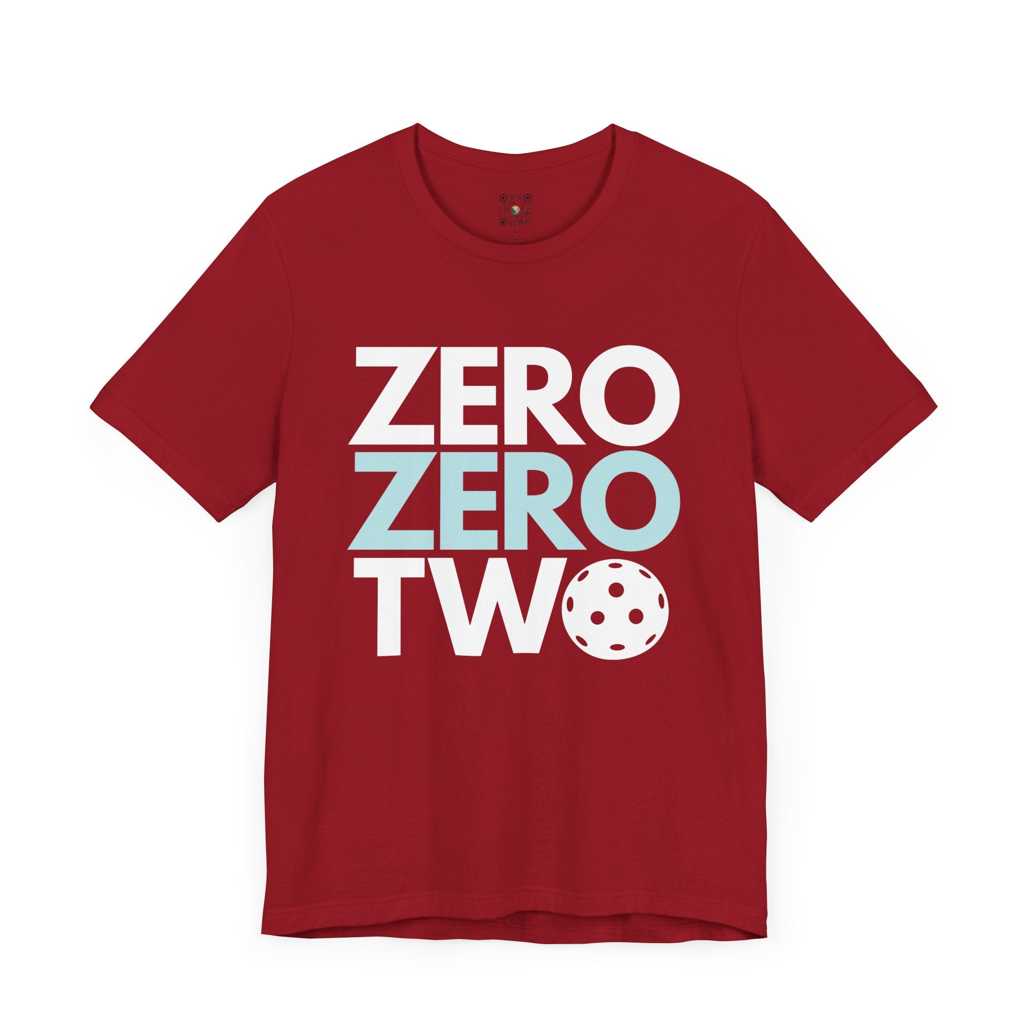 Pickleball T-Shirt - ZERO ZERO TWO with Pickleball Design