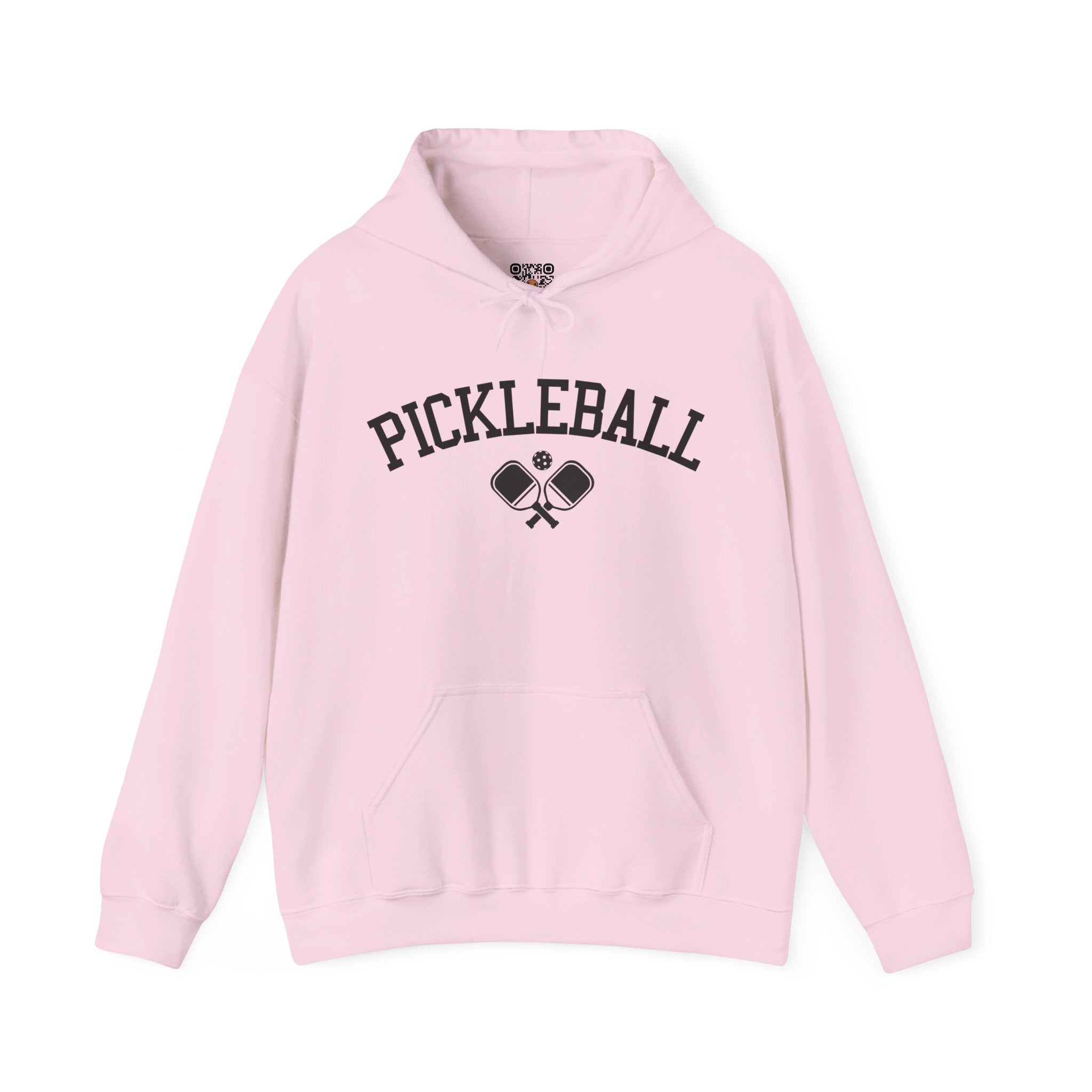 Pickleball Hoodie - Arched Pickleball with Paddles - Pickleball Hoodie for Women & Men