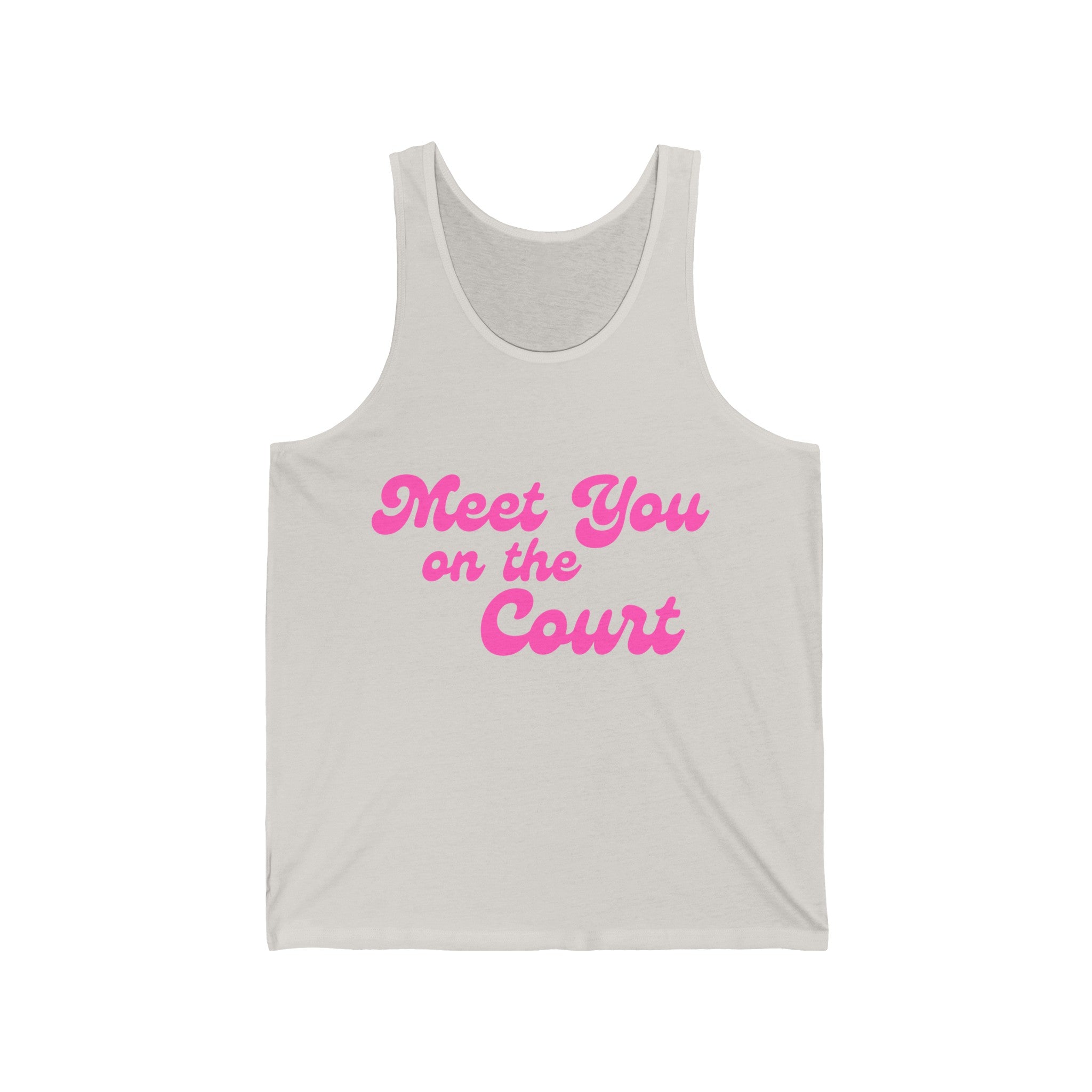Pickleball Tank | Meet you on the Court | Pink Wednesdays Collection