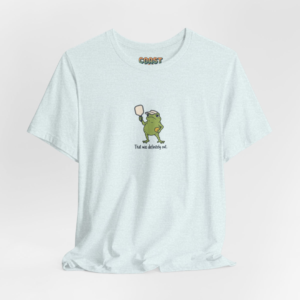Frog pickleball t-shirt, That Was Definitely Out
