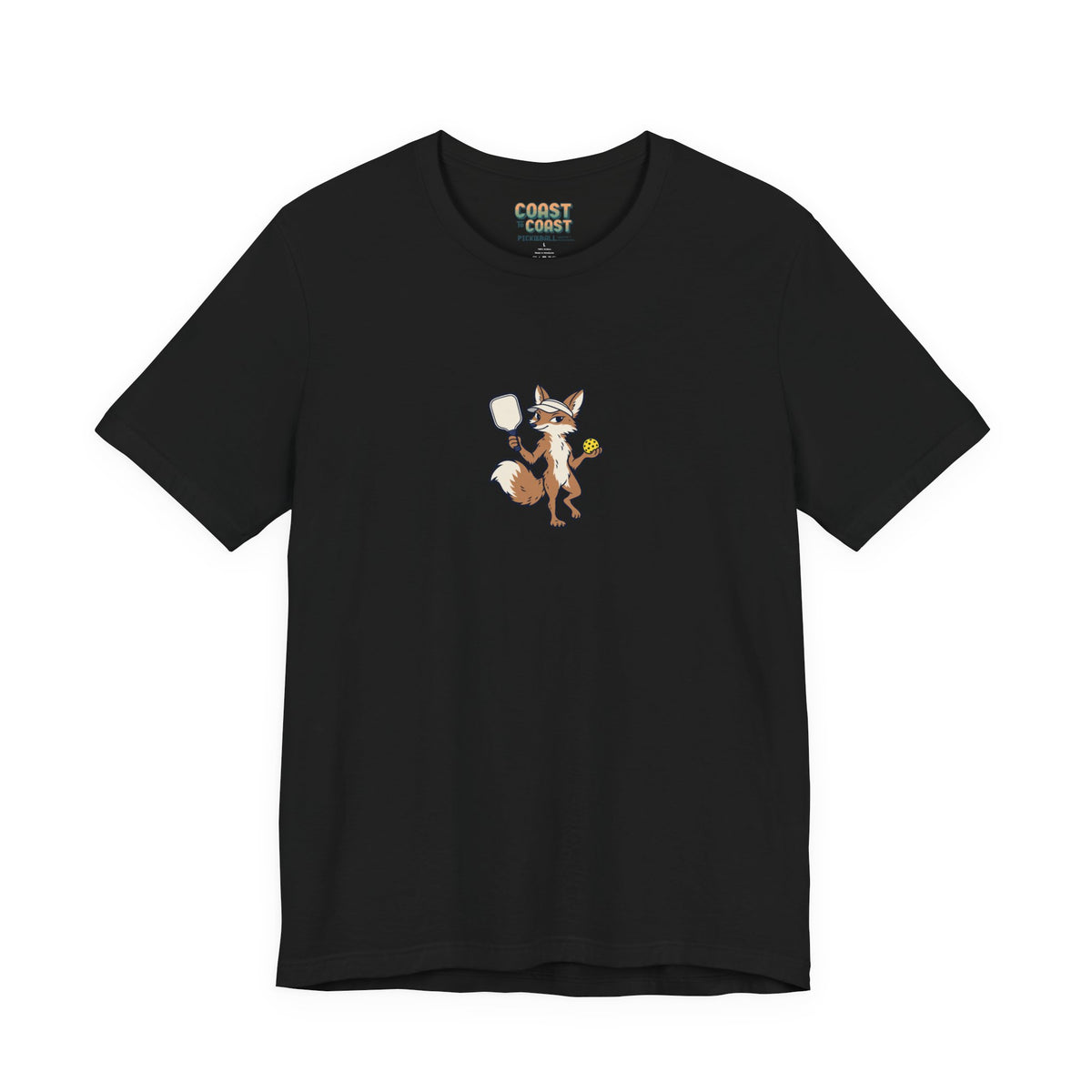 Fox pickleball t-shirt in Black