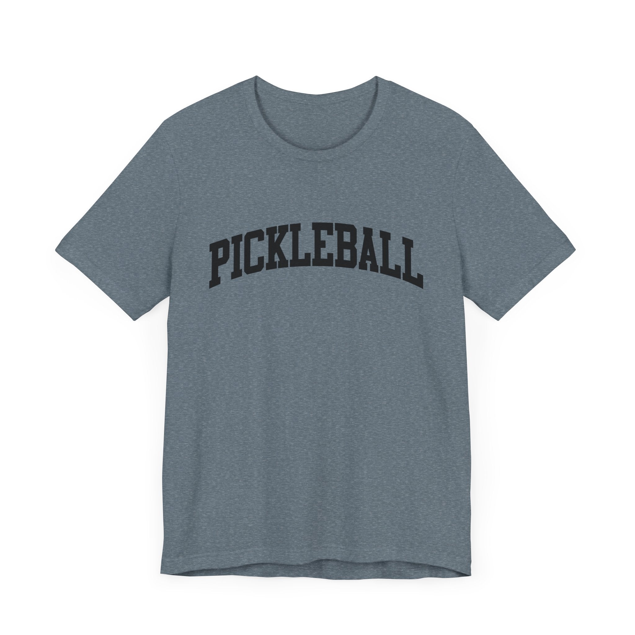 Pickleball T-Shirt - Arched PICKLEBALL Design