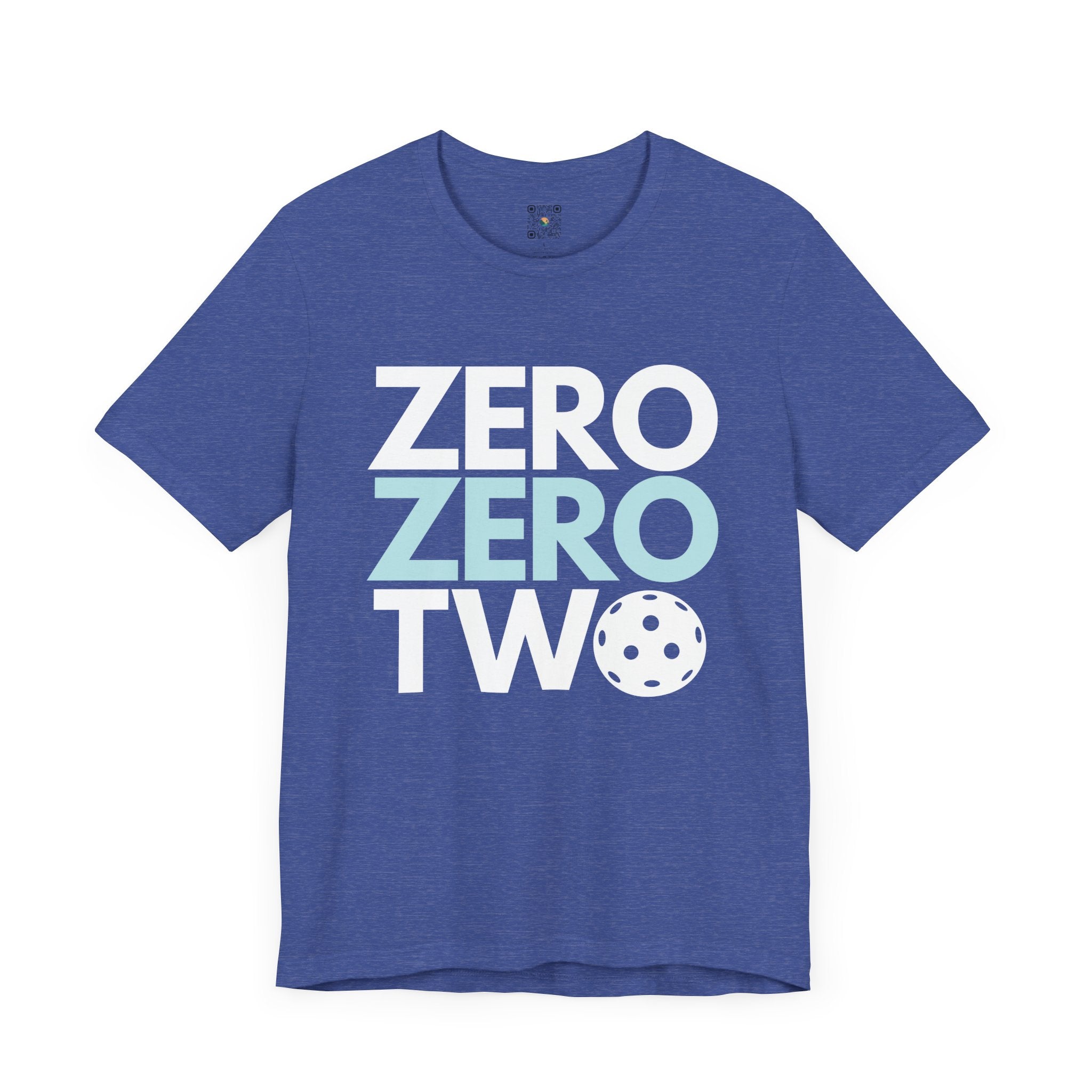 Pickleball T-Shirt - ZERO ZERO TWO with Pickleball Design