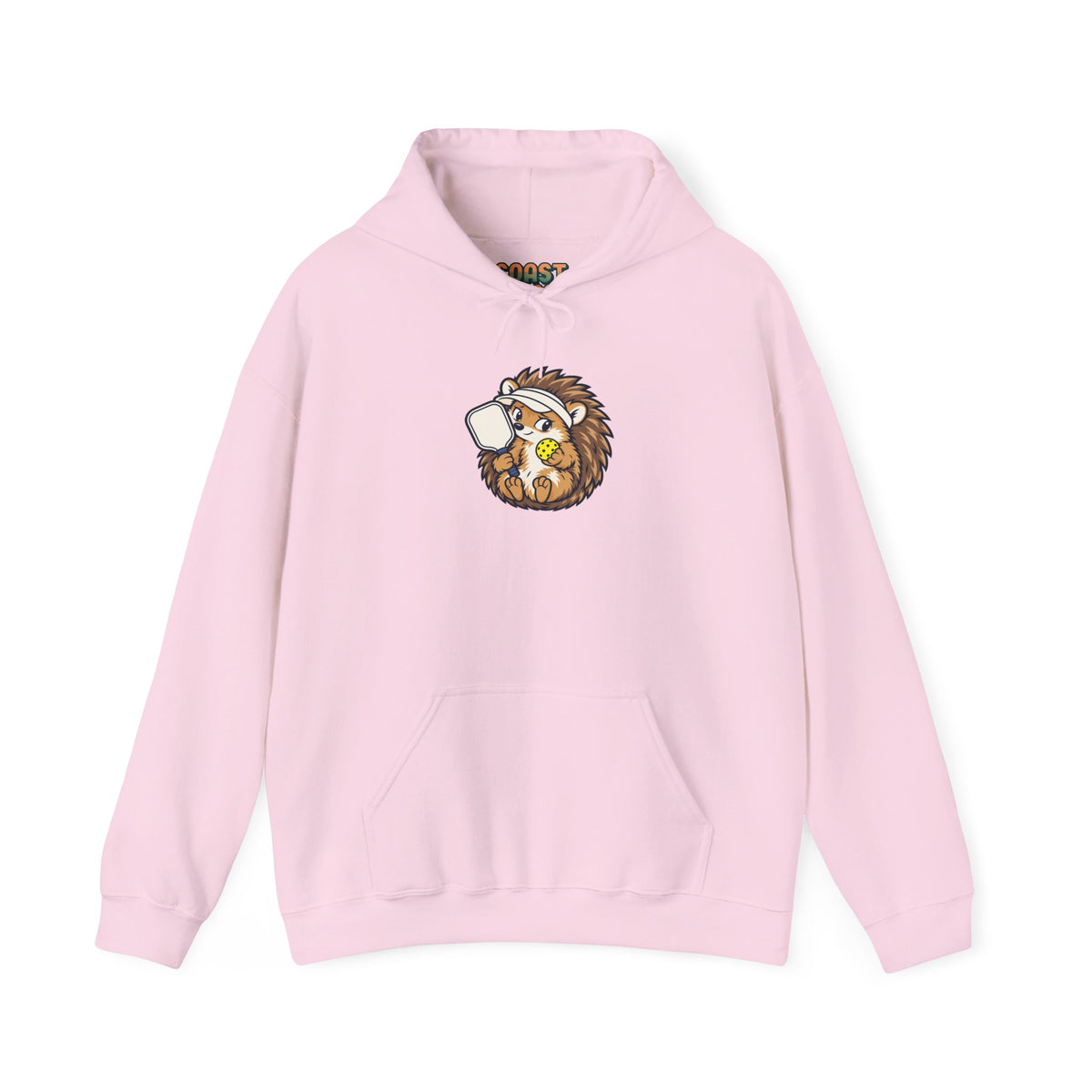 Hedgehog Pickleball Hoodie - Small Player, Full Commitment