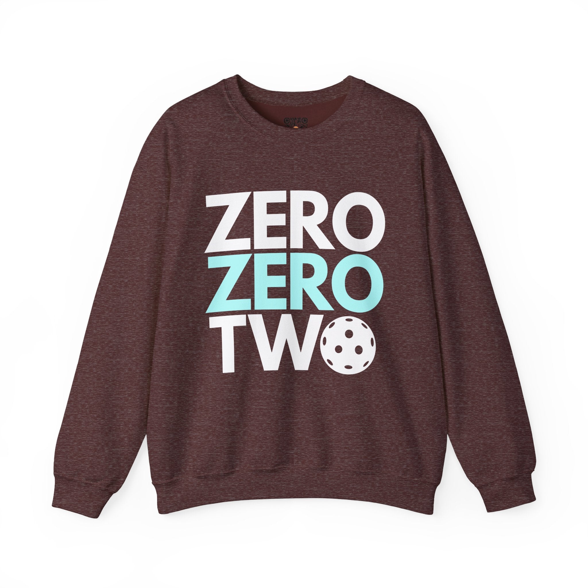 Pickleball Crewneck Sweatshirt - Zero, Zero, Two. - Pickleball Sweatshirt for Women & Men