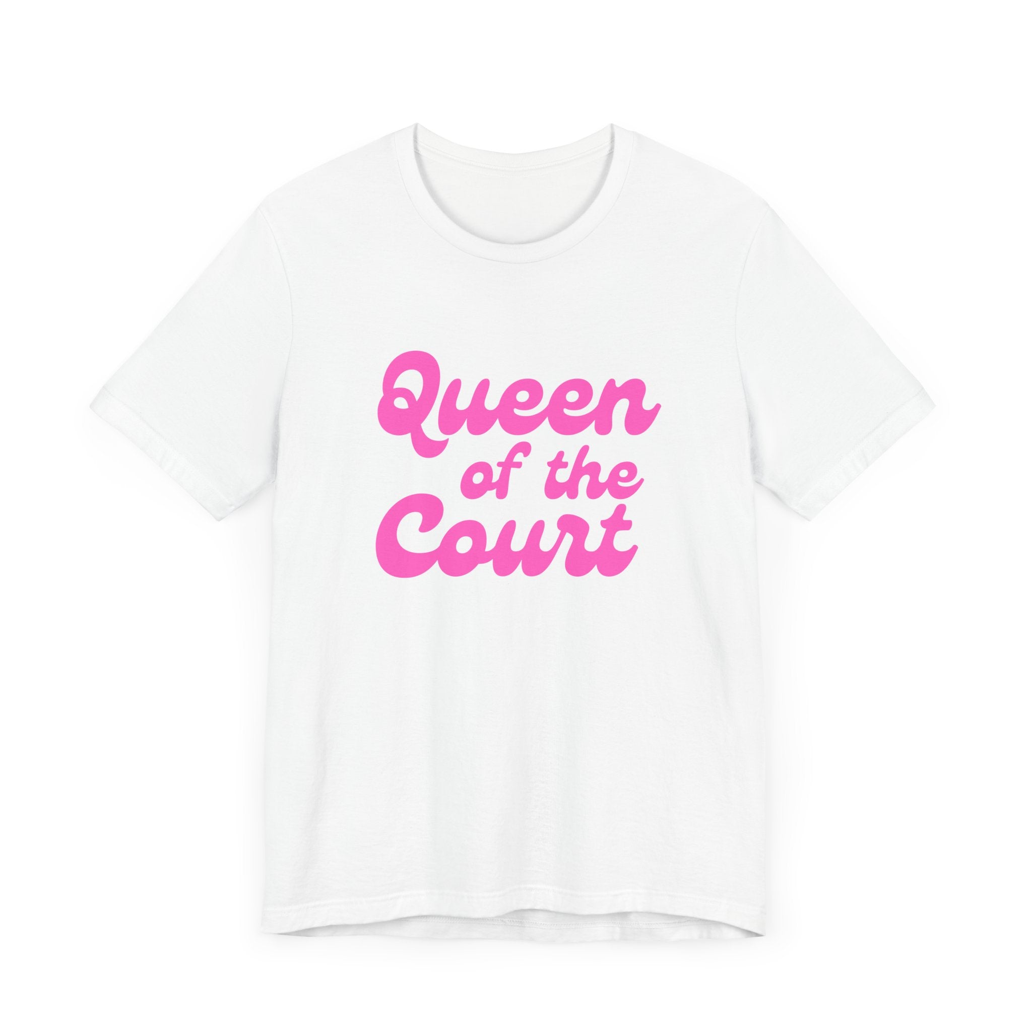 Pickleball T-Shirt | Queen of the Court | Pink Wednesdays Collection