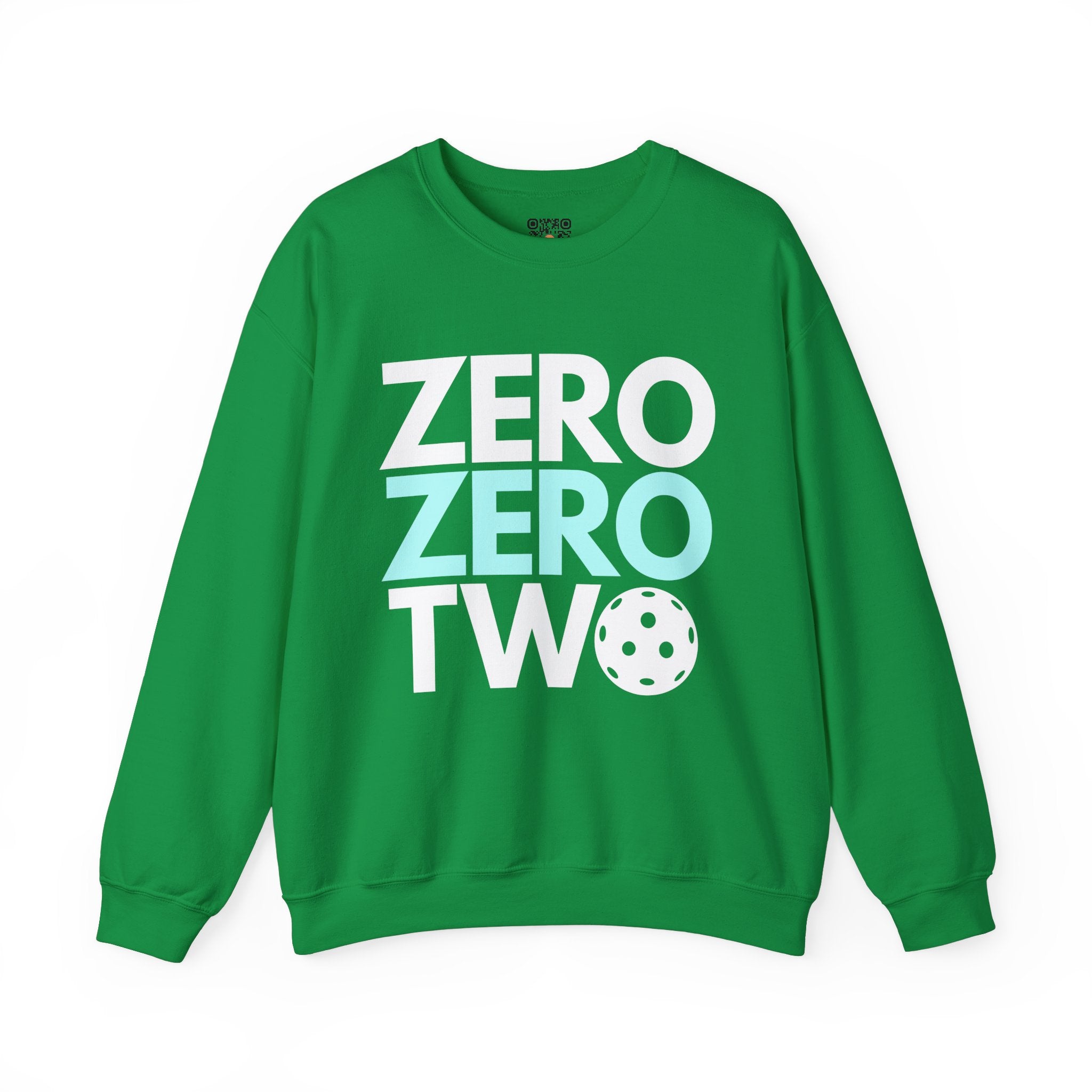 Pickleball Crewneck Sweatshirt - Zero, Zero, Two. - Pickleball Sweatshirt for Women & Men