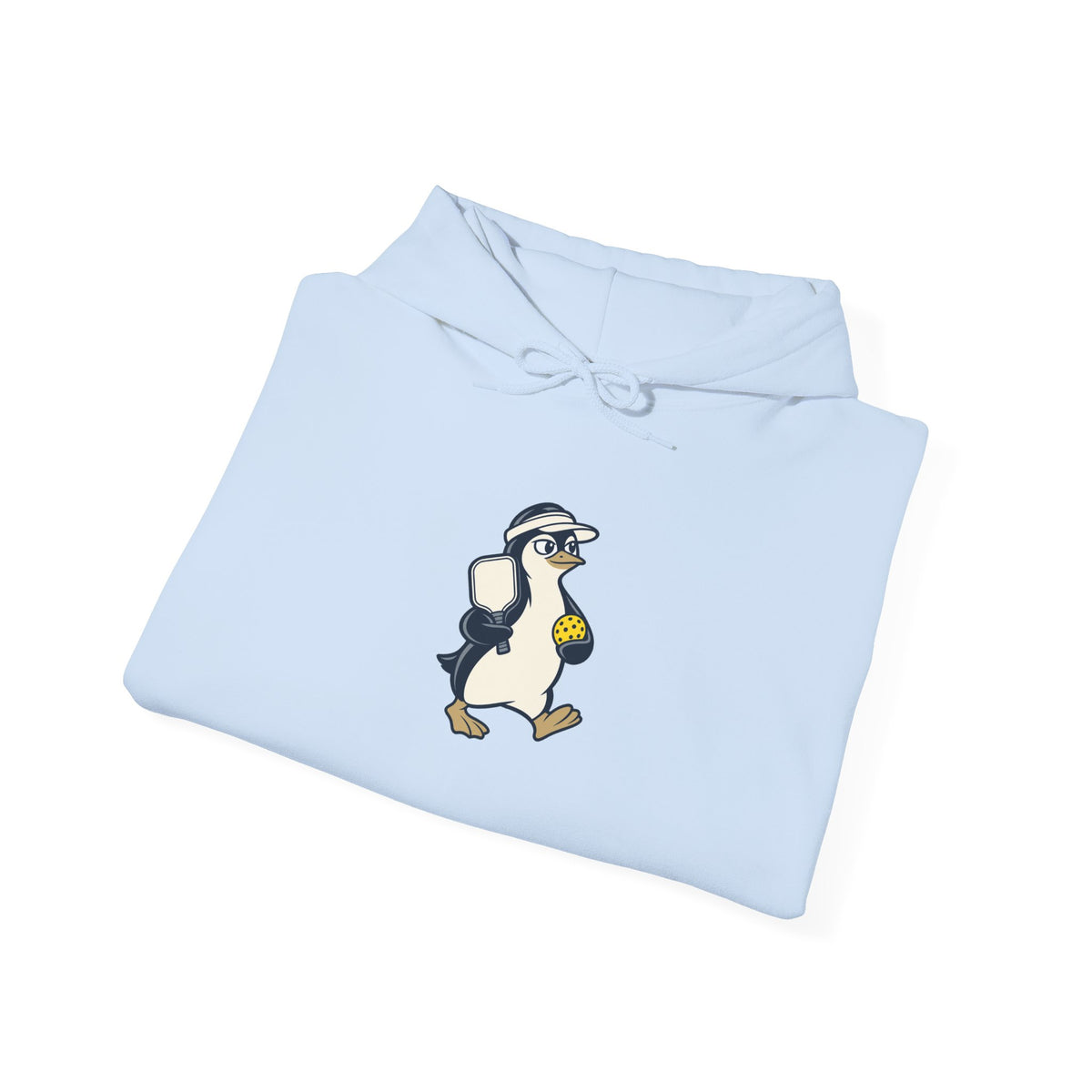 Penguin pickleball hoodie, Cool Under Pressure