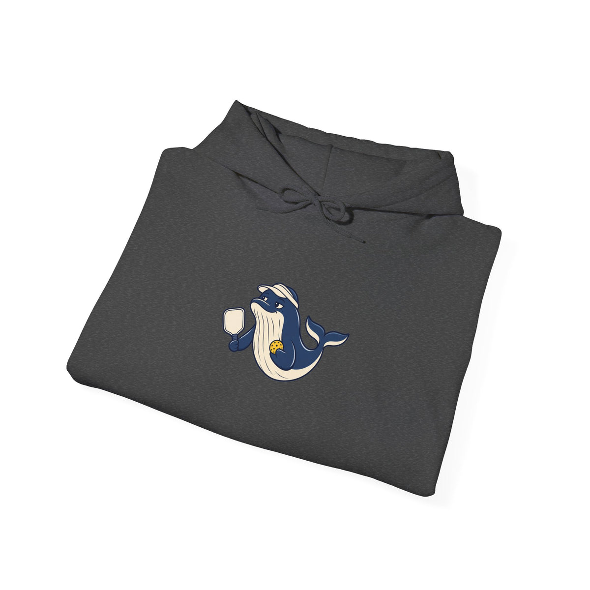 Whale pickleball hoodie, Making Waves at the Net