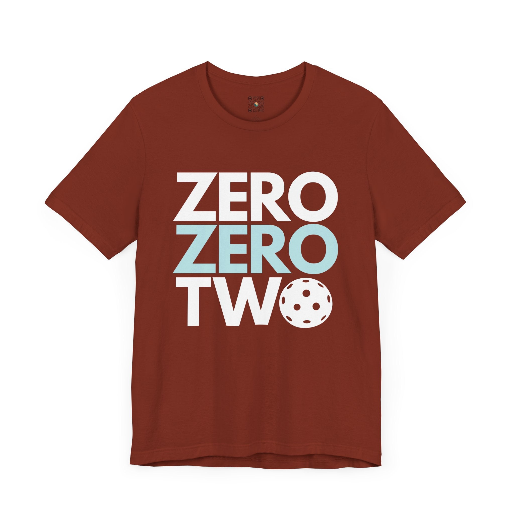 Pickleball T-Shirt - ZERO ZERO TWO with Pickleball Design