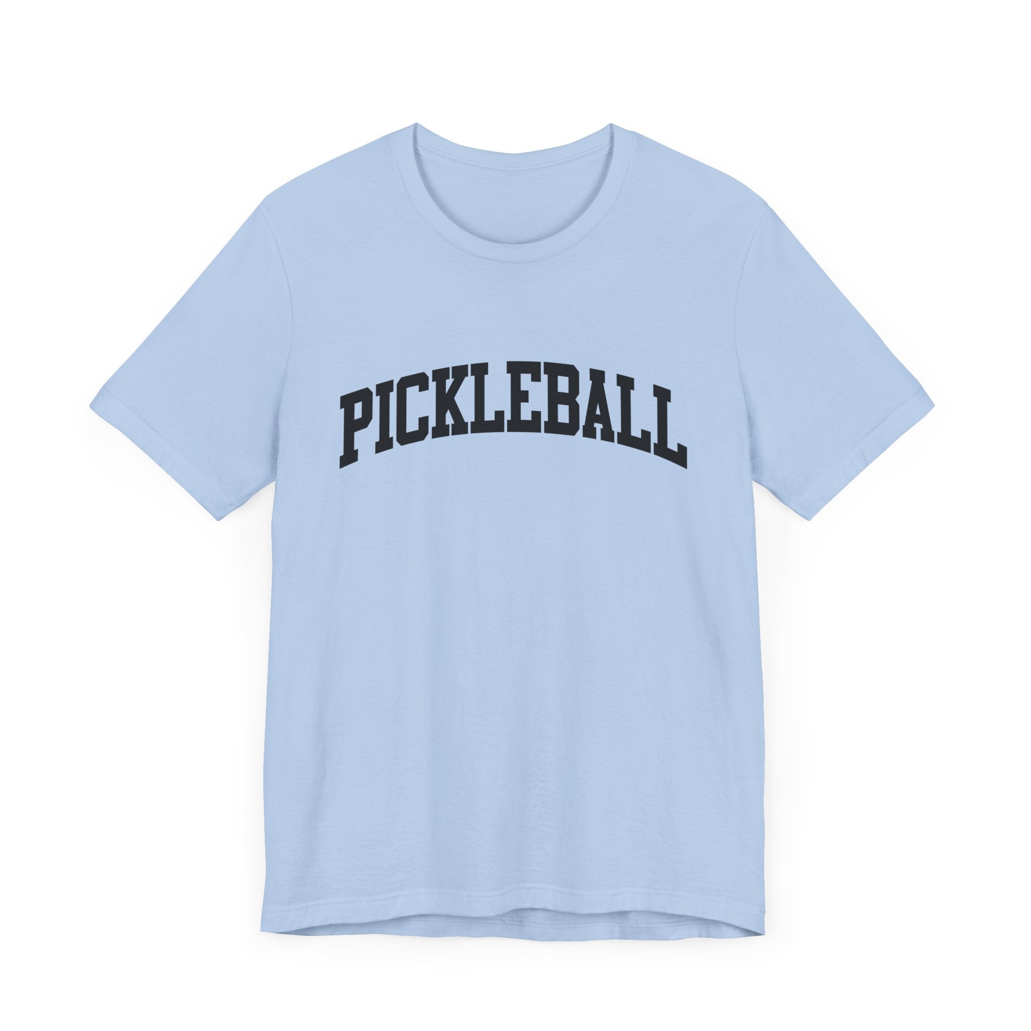 Pickleball T-Shirt - Arched PICKLEBALL Design