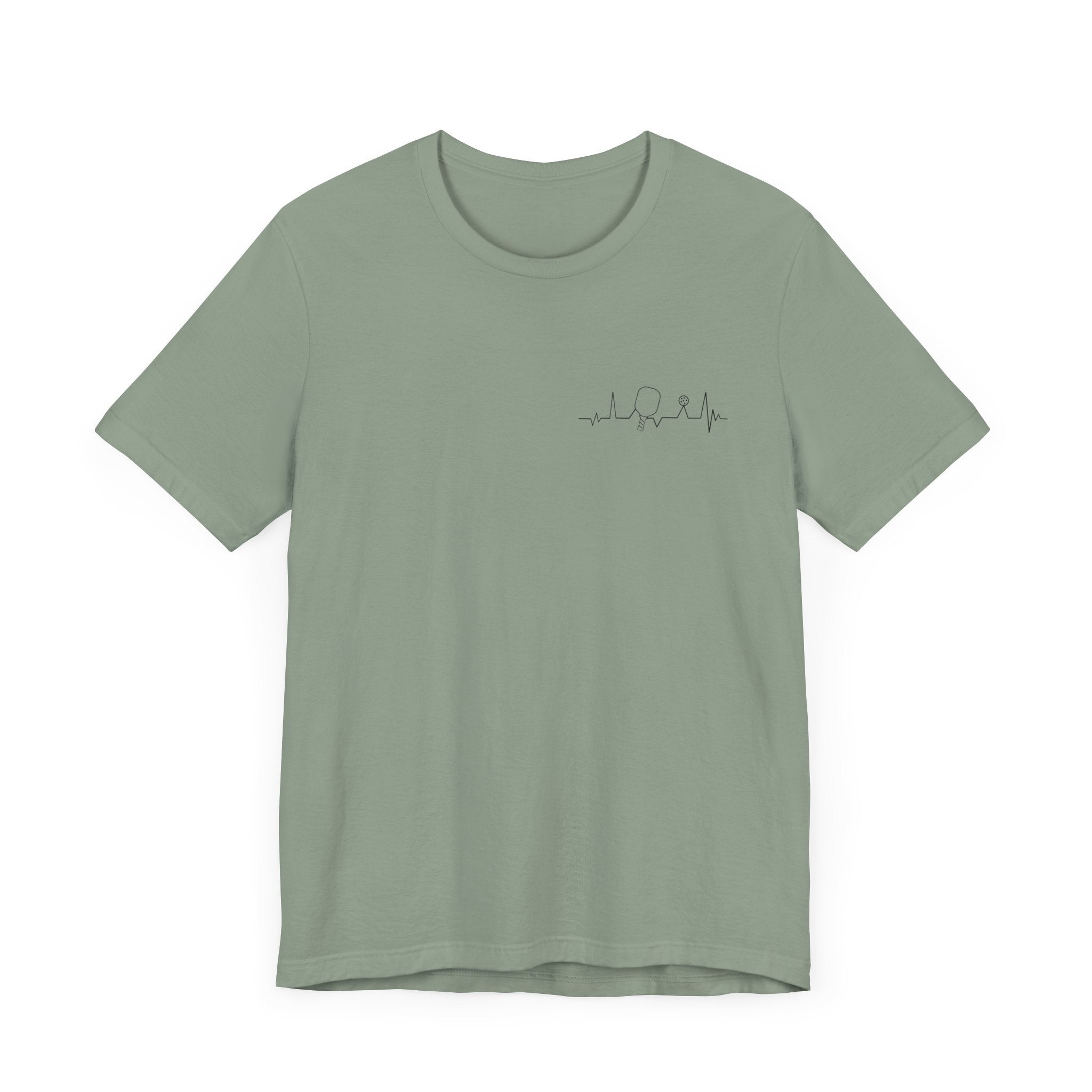 Pickleball T-Shirt - Pickleball Heartbeat