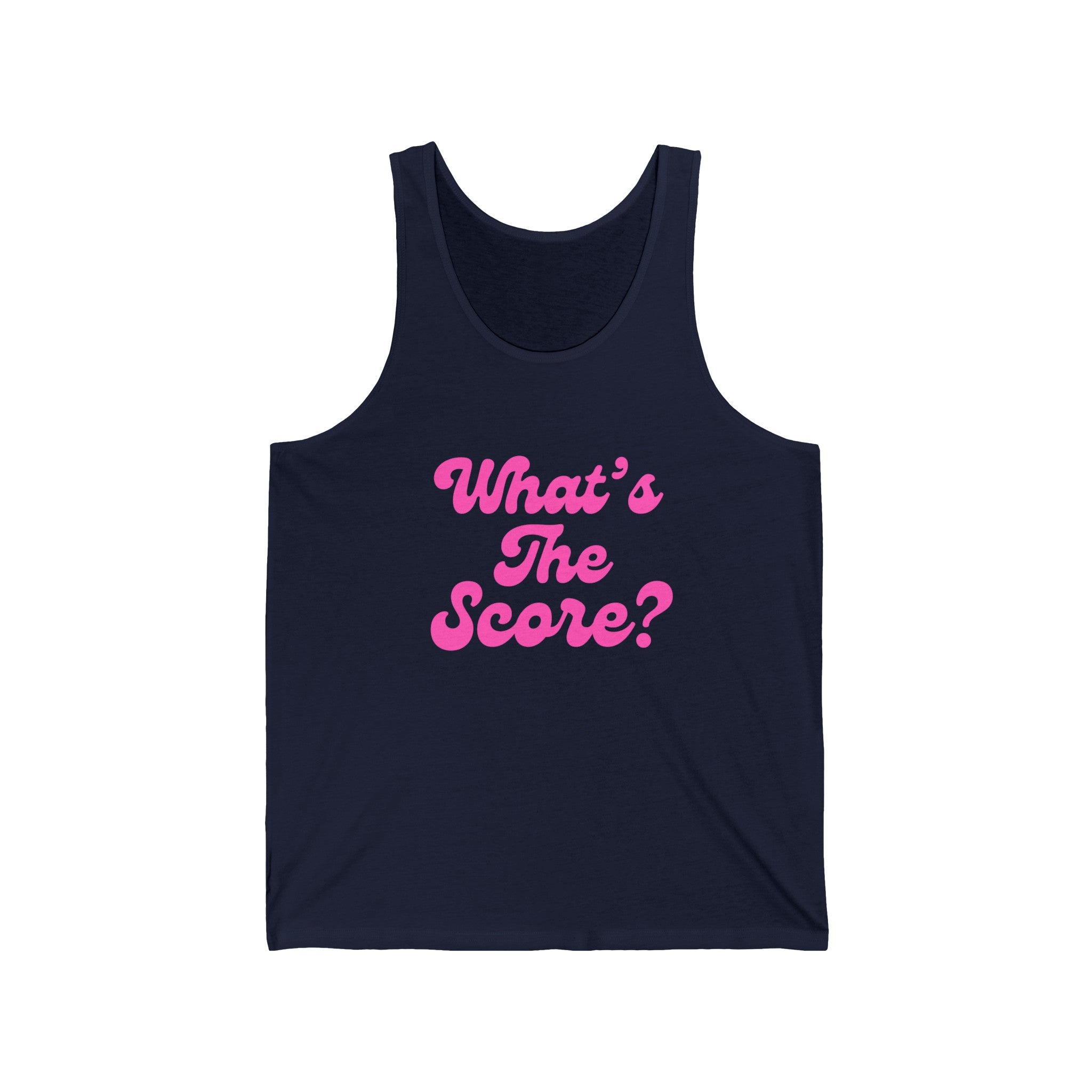 Pickleball Tank | What's the Score? | Pink Wednesdays Collection
