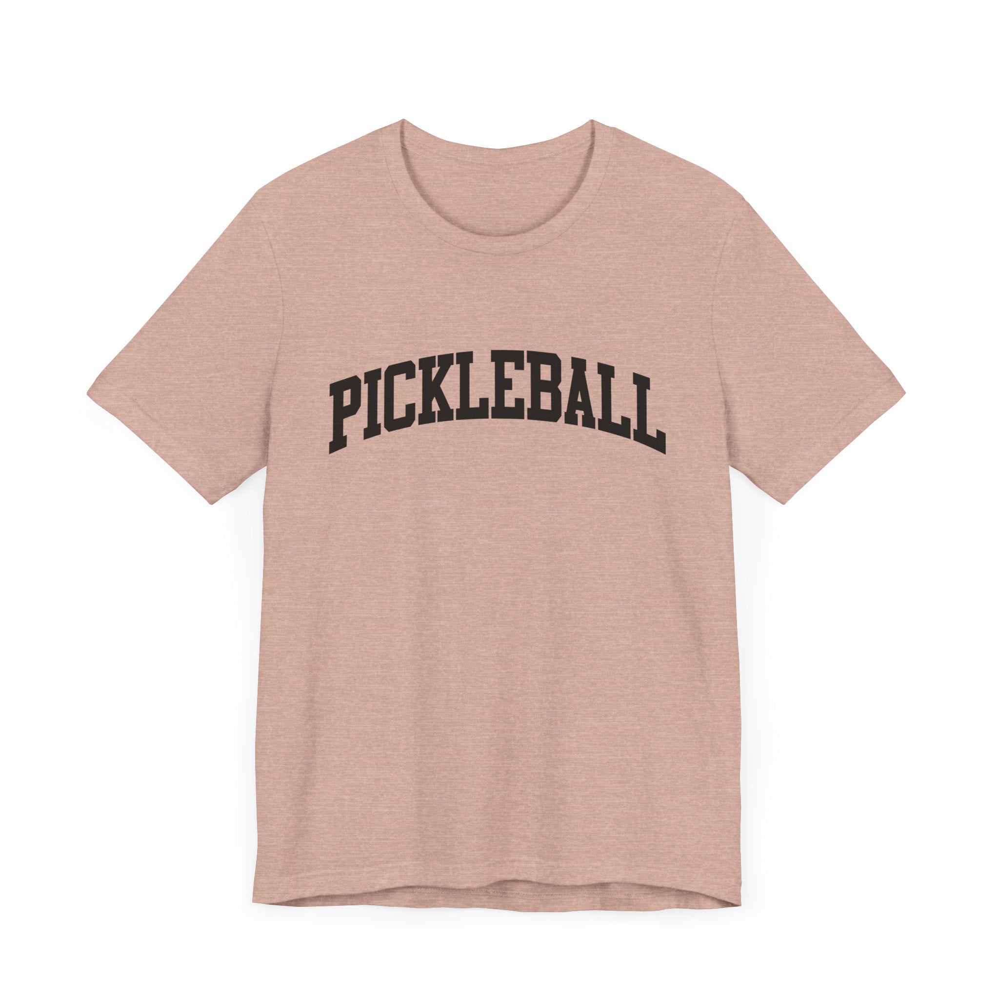 Pickleball T-Shirt - Arched PICKLEBALL Design