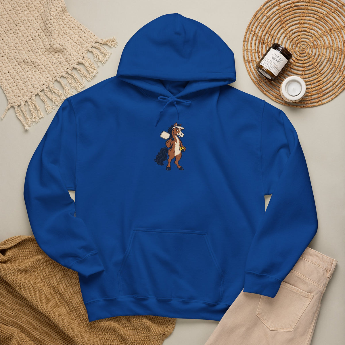 Horse pickleball hoodie, Horsing Around at the Kitchen