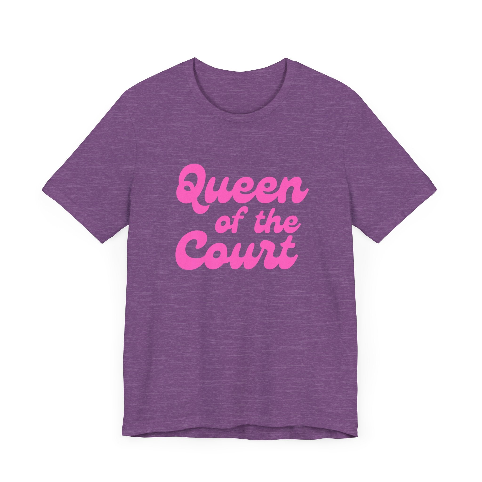 Pickleball T-Shirt | Queen of the Court | Pink Wednesdays Collection