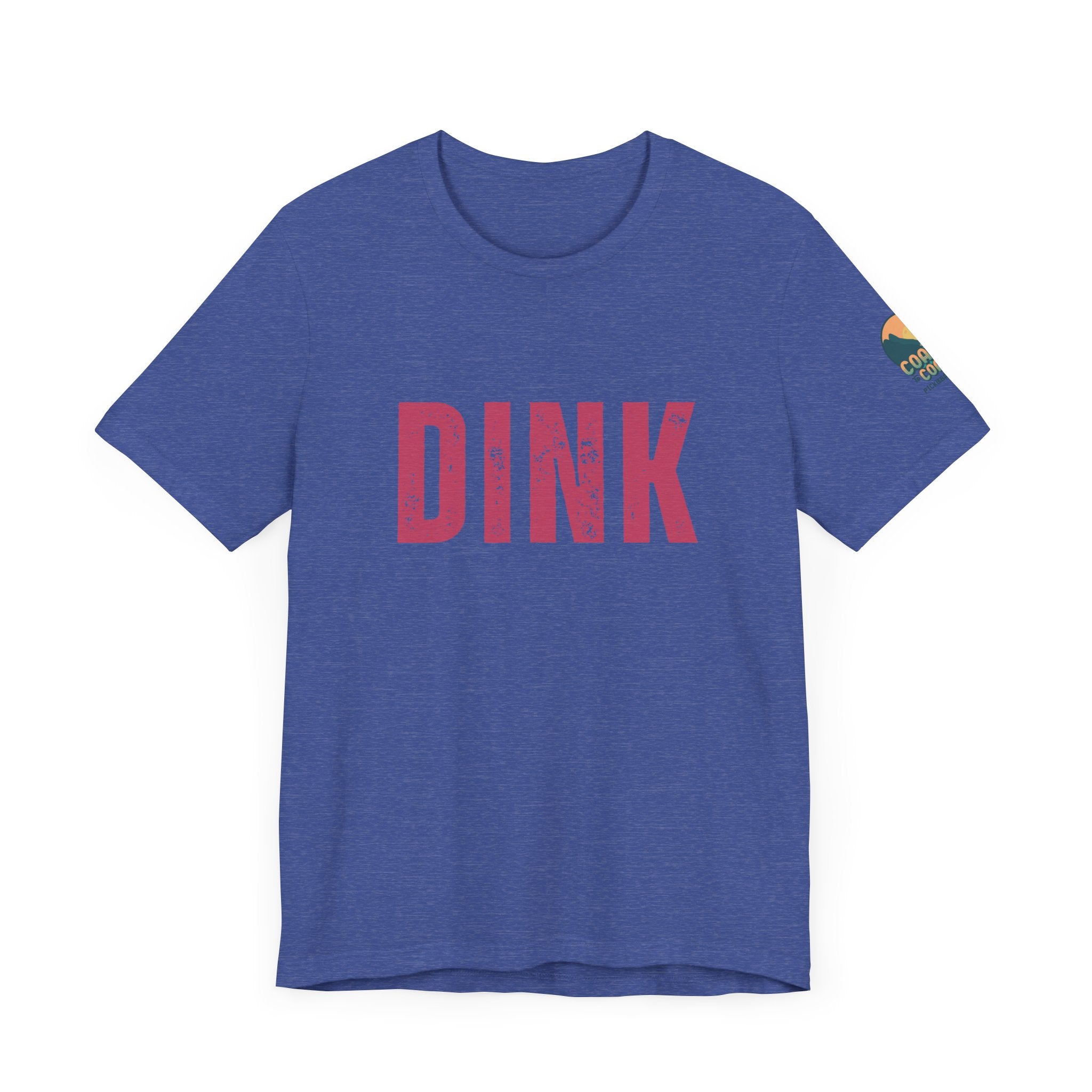 Classic Pickleball T-Shirt - DINK w/ C2C Logo on Sleeve