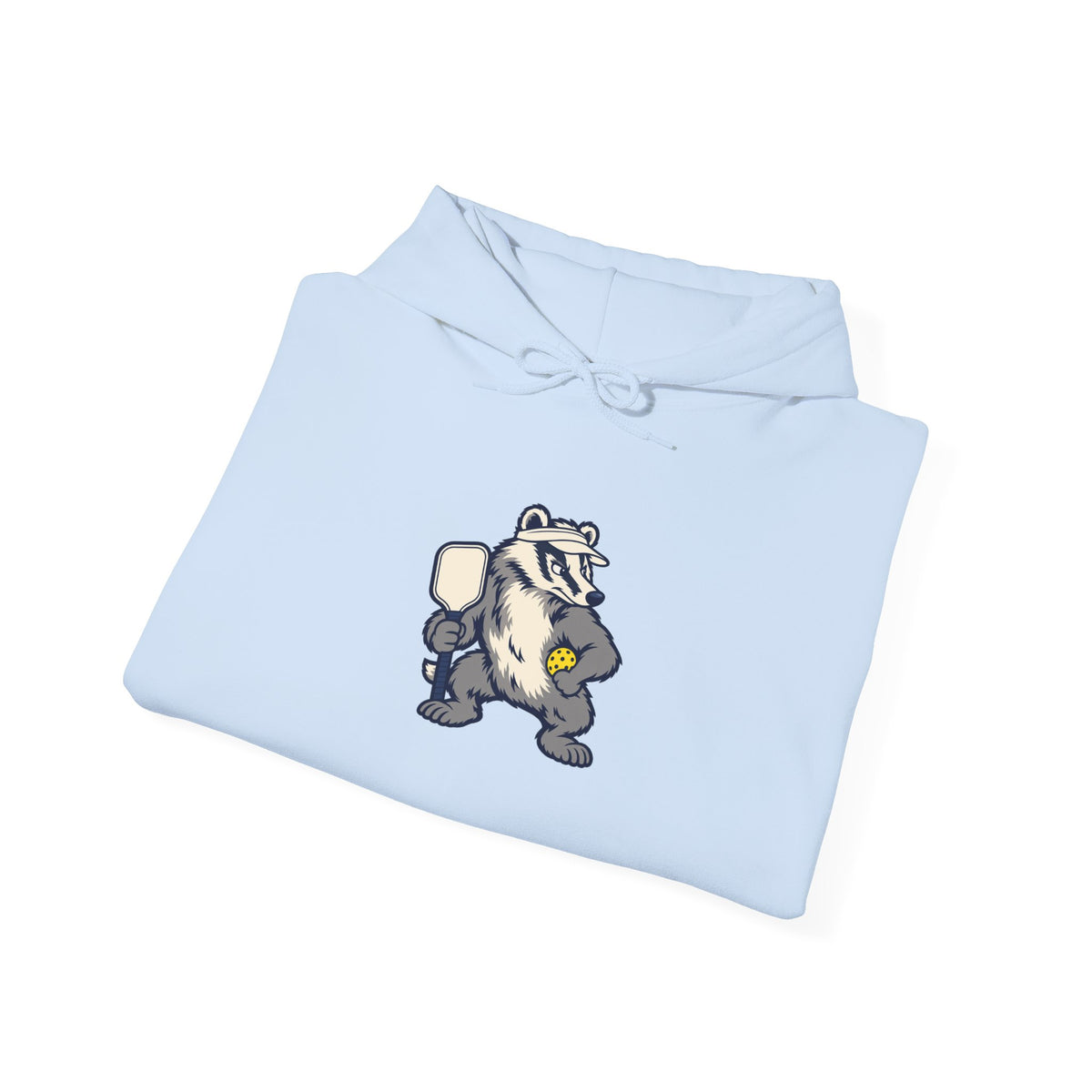 Badger pickleball hoodie, Don't Poke the Badger