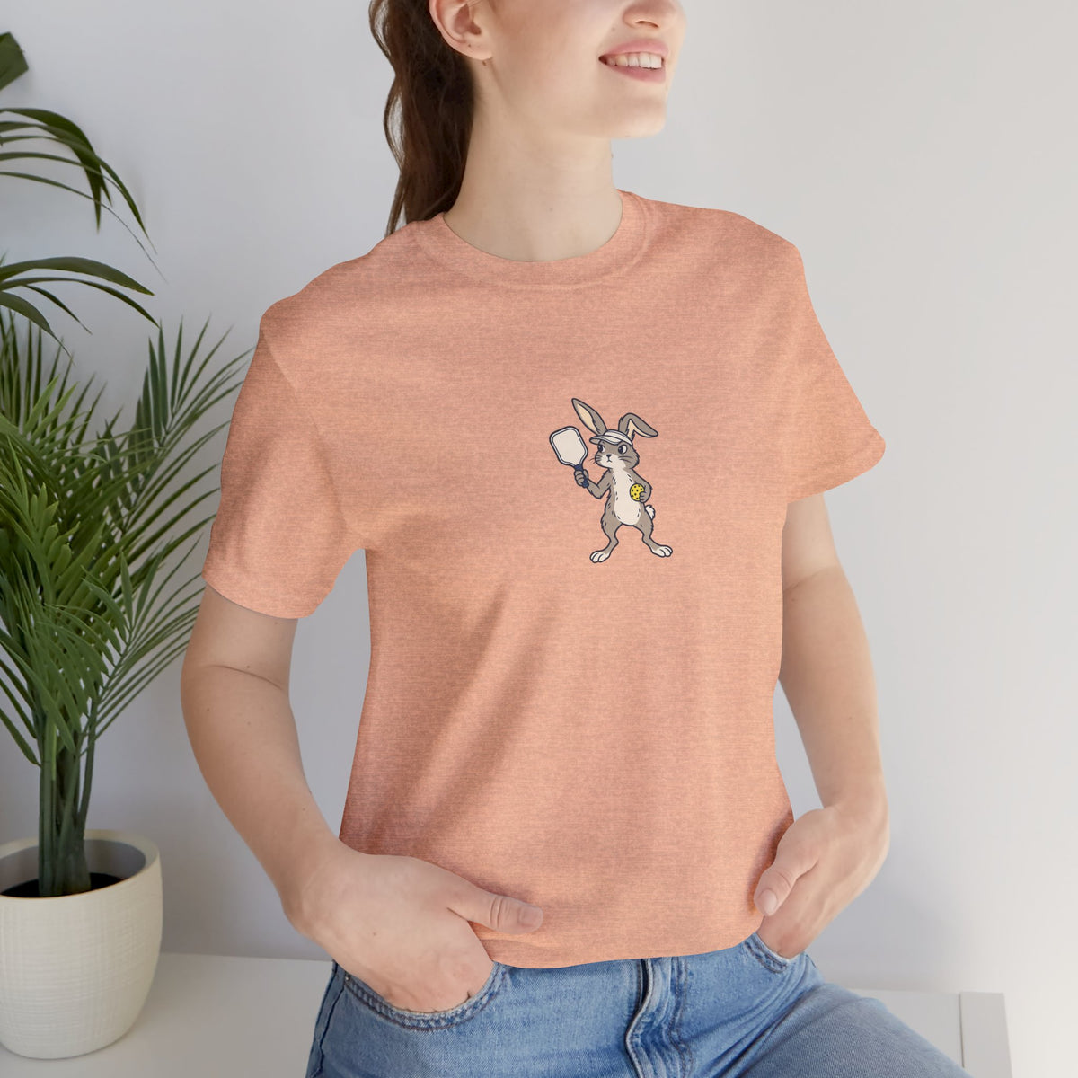 Rabbit pickleball t-shirt, Can We Play Another?