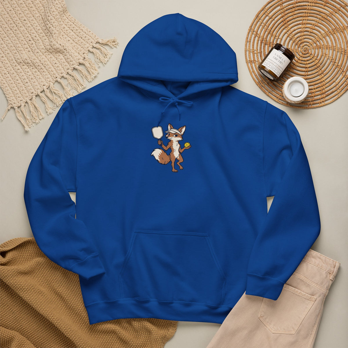 Fox pickleball hoodie, Sly Little Dinks