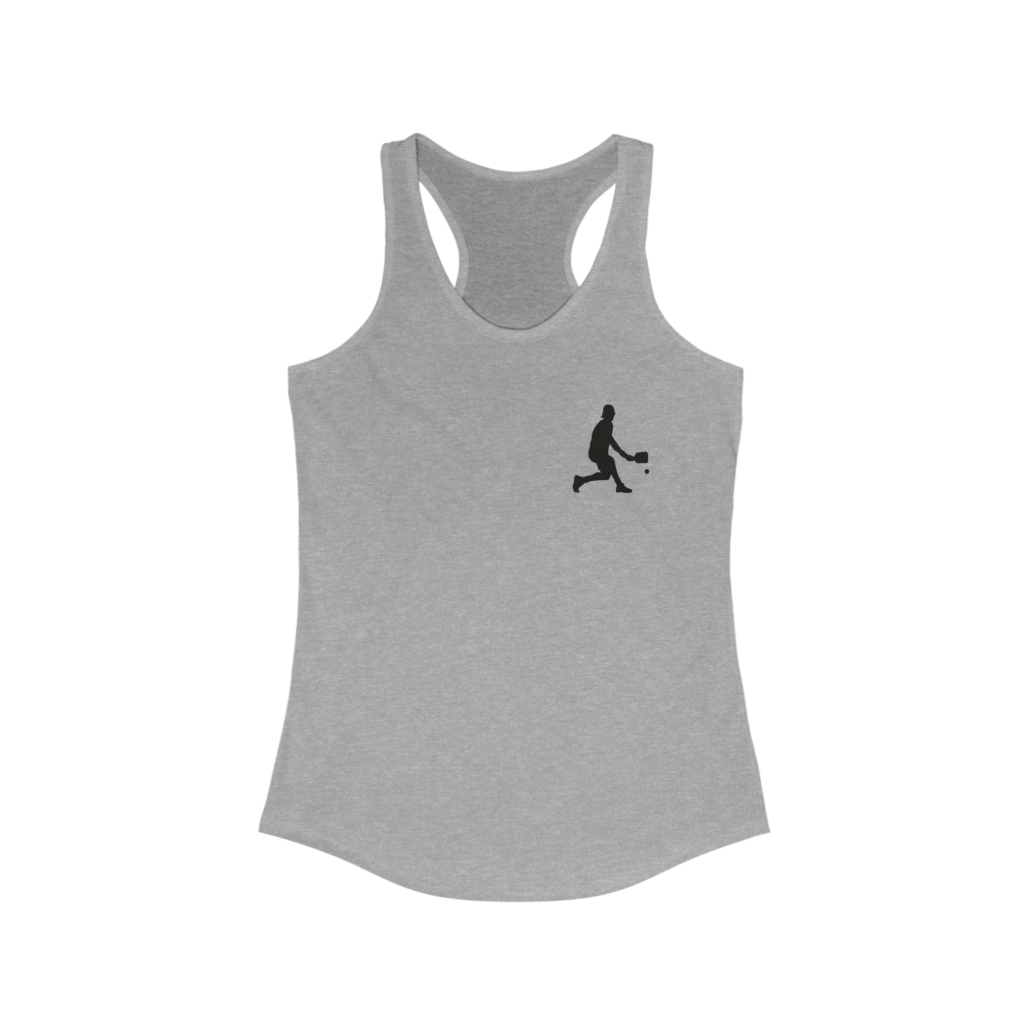 Women's Racerback Slim Fit Pickleball Tank - Pickleball Player