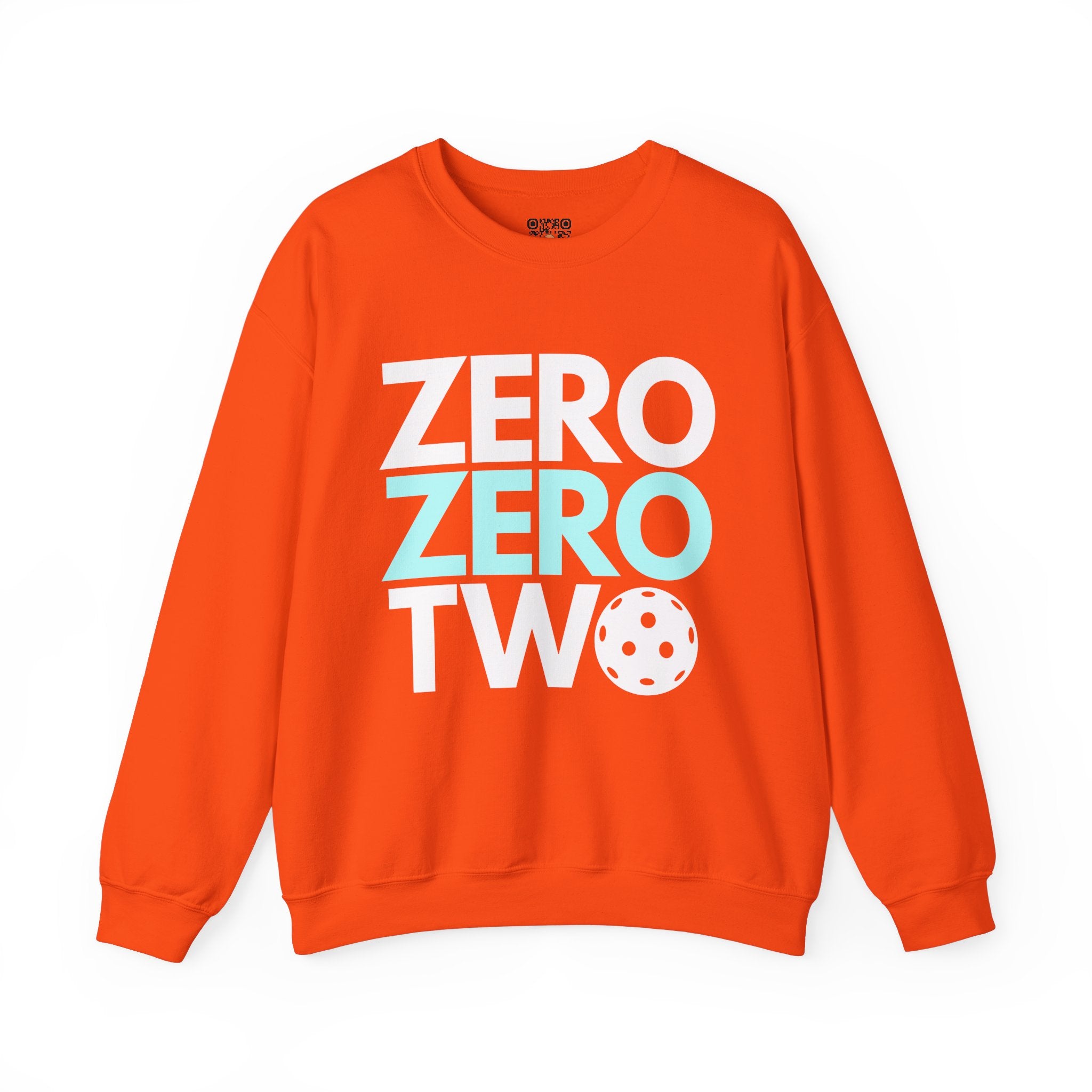 Pickleball Crewneck Sweatshirt - Zero, Zero, Two. - Pickleball Sweatshirt for Women & Men