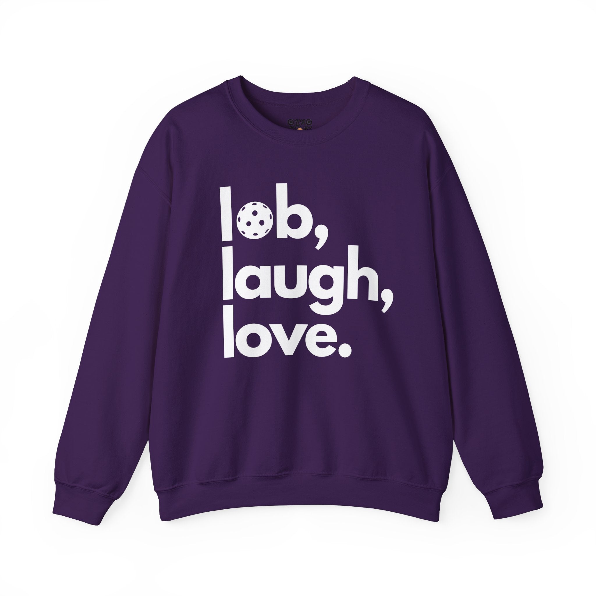 Pickleball Crewneck Sweatshirt - Lob, Laugh, Love.