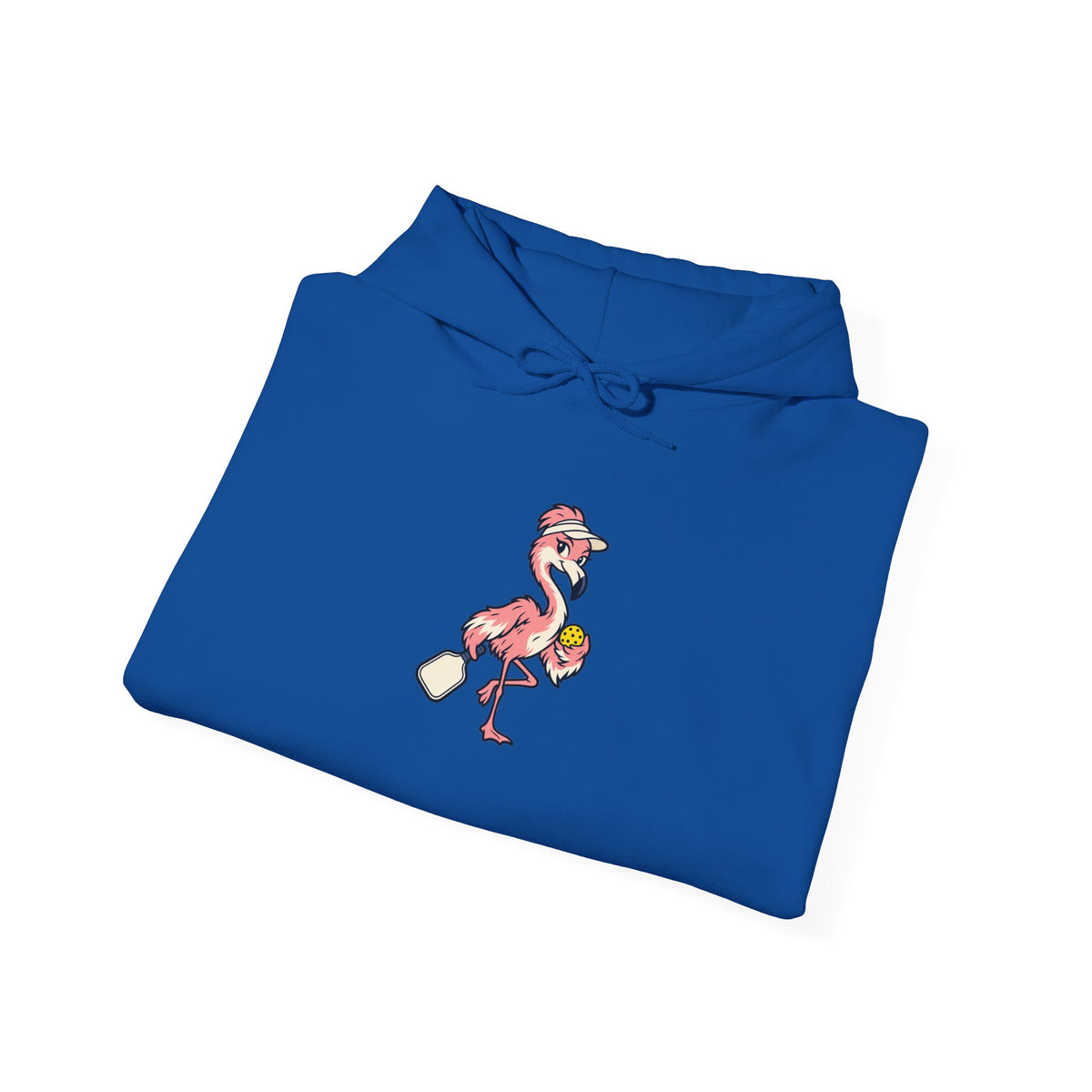 Flamingo pickleball hoodie, Poised Until the Pop-Up