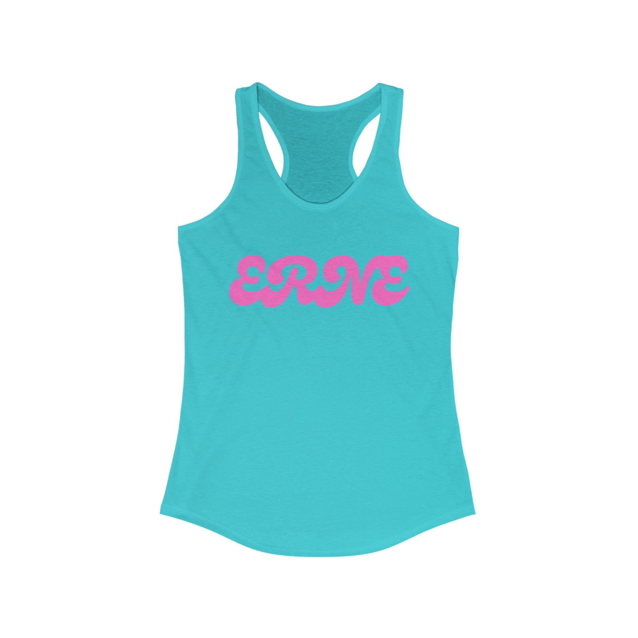 Women's Racerback Slim Fit Pickleball Tank | ERNE | Pink Wednesdays Collection