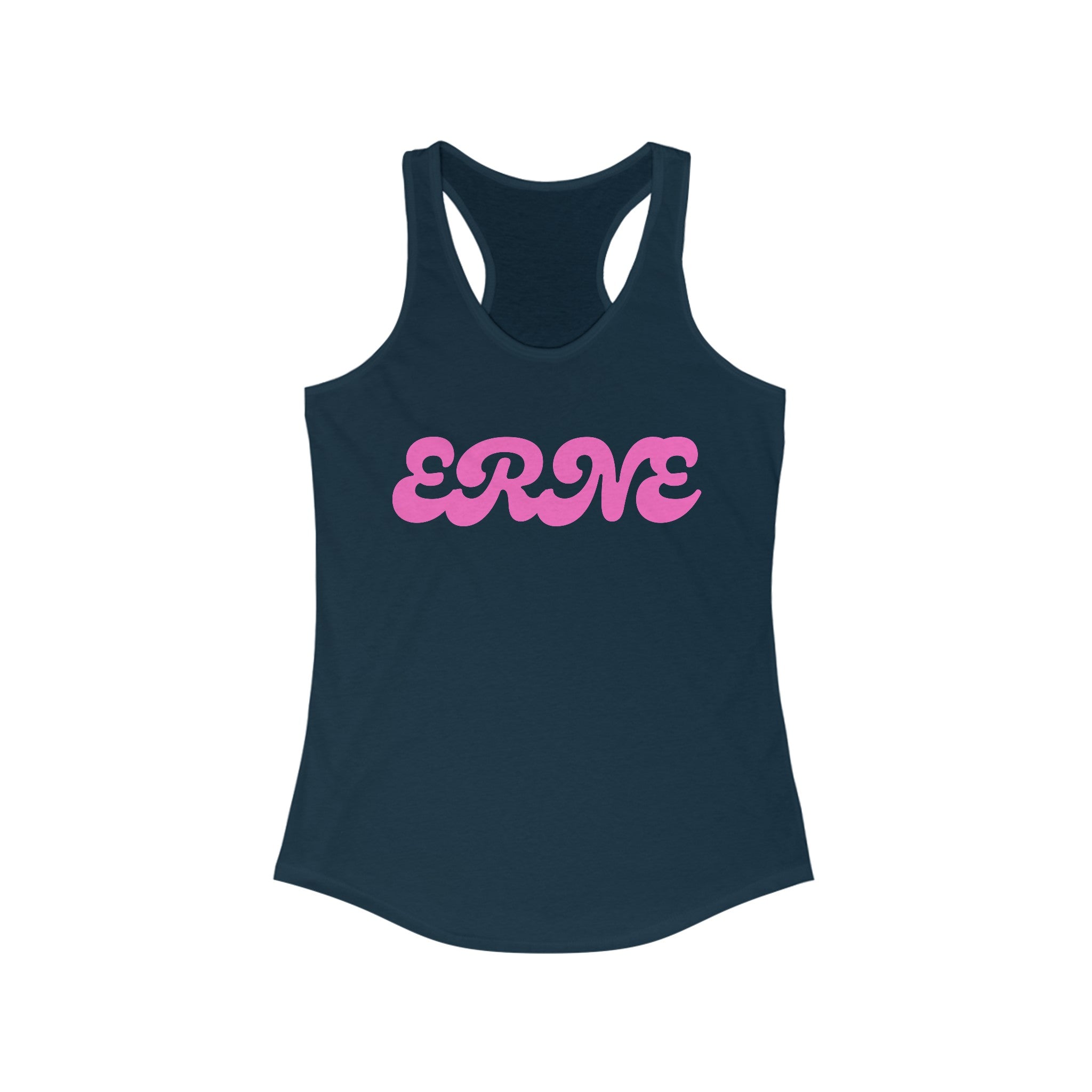 Women's Racerback Slim Fit Pickleball Tank | ERNE | Pink Wednesdays Collection