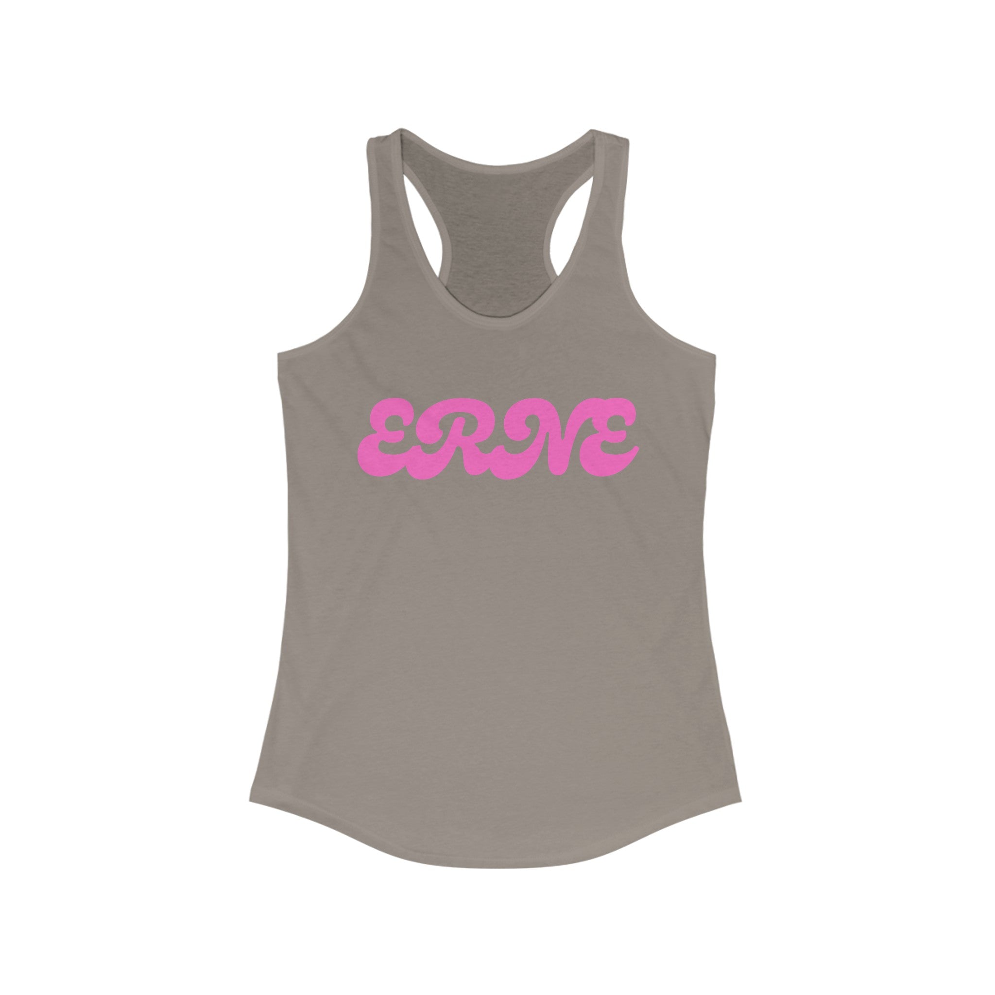 Women's Racerback Slim Fit Pickleball Tank | ERNE | Pink Wednesdays Collection