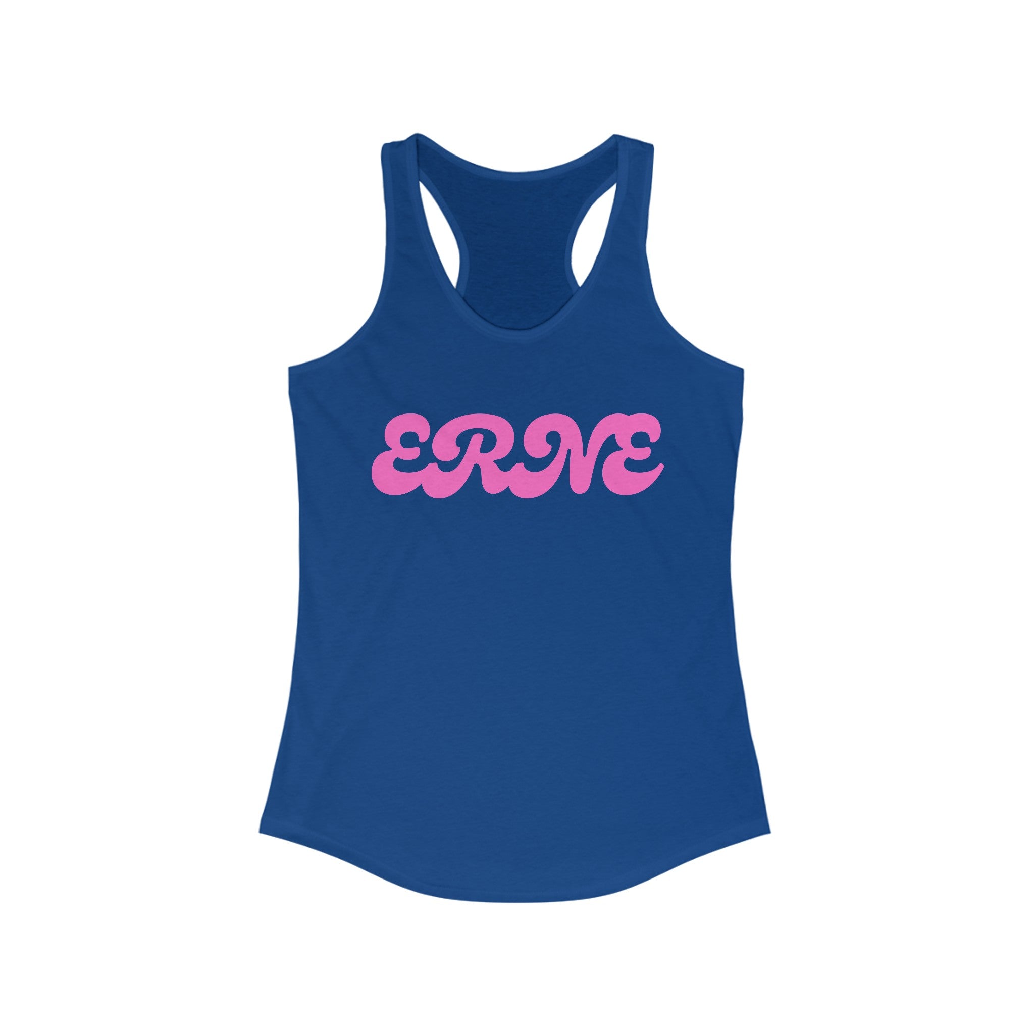 Women's Racerback Slim Fit Pickleball Tank | ERNE | Pink Wednesdays Collection