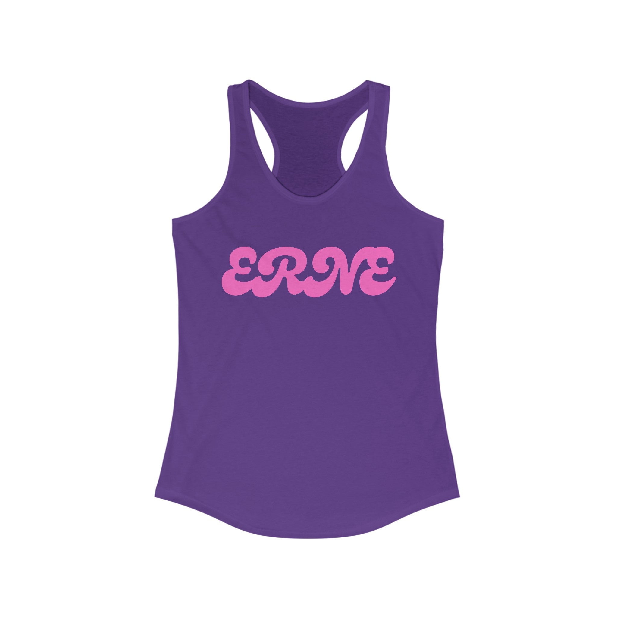 Women's Racerback Slim Fit Pickleball Tank | ERNE | Pink Wednesdays Collection