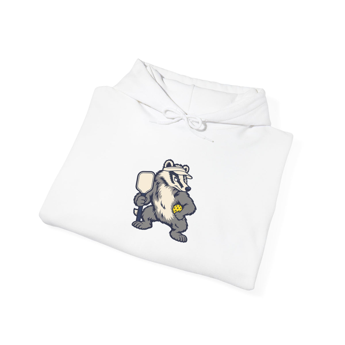 Badger pickleball hoodie, Don't Poke the Badger