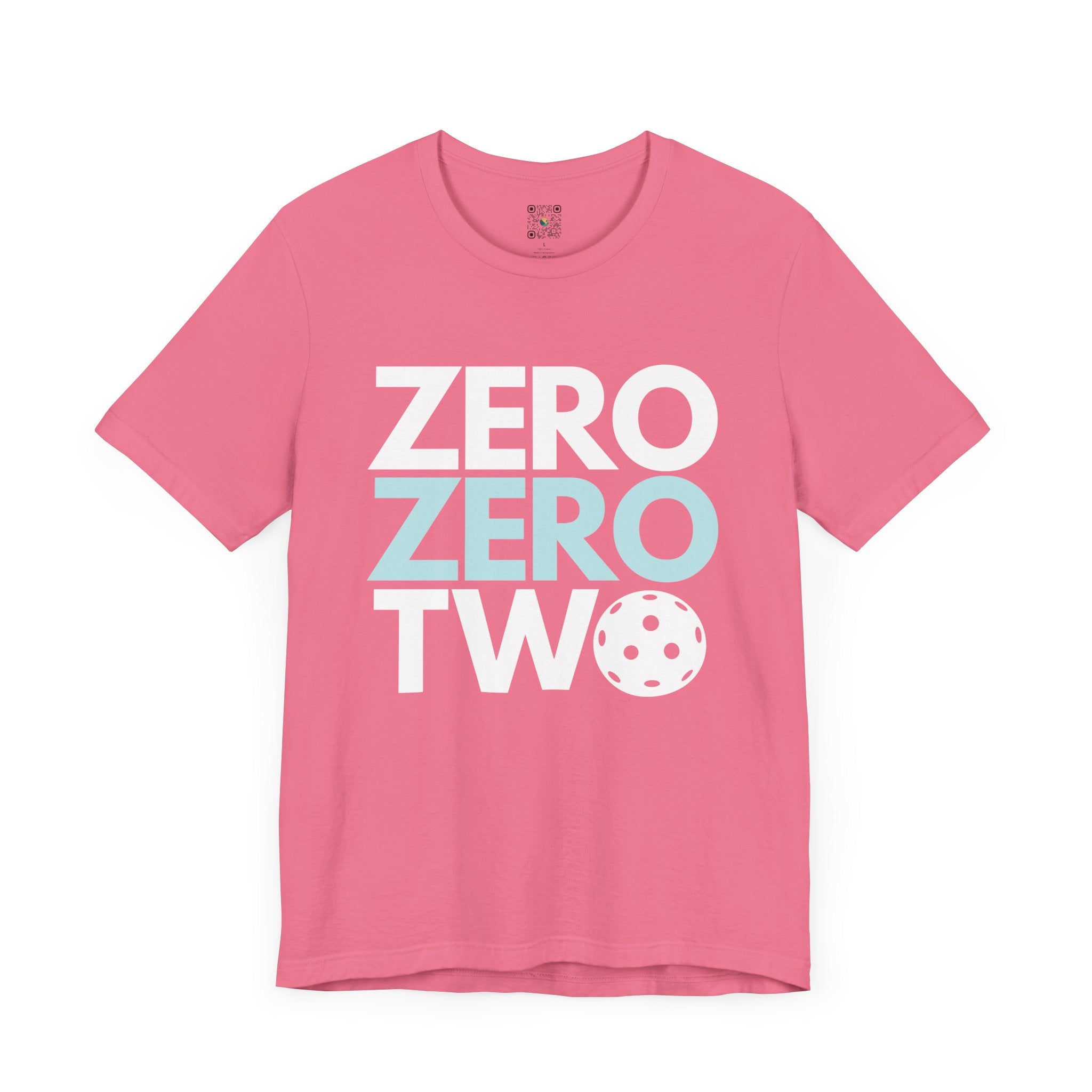 Pickleball T-Shirt - ZERO ZERO TWO with Pickleball Design