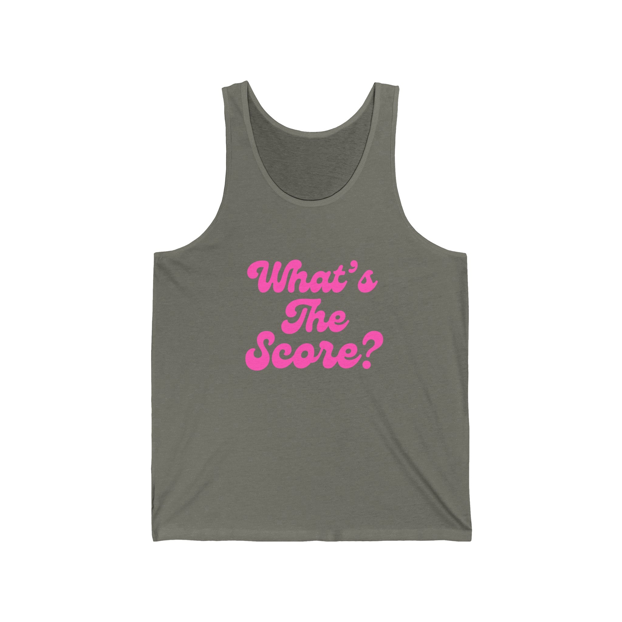 Pickleball Tank | What's the Score? | Pink Wednesdays Collection