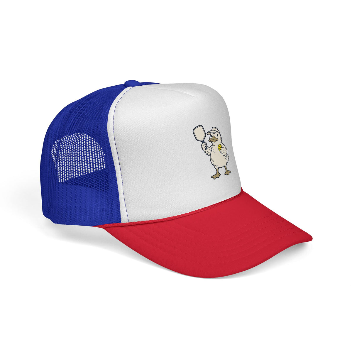 Pickleball duck trucker hat, Just One More Rally
