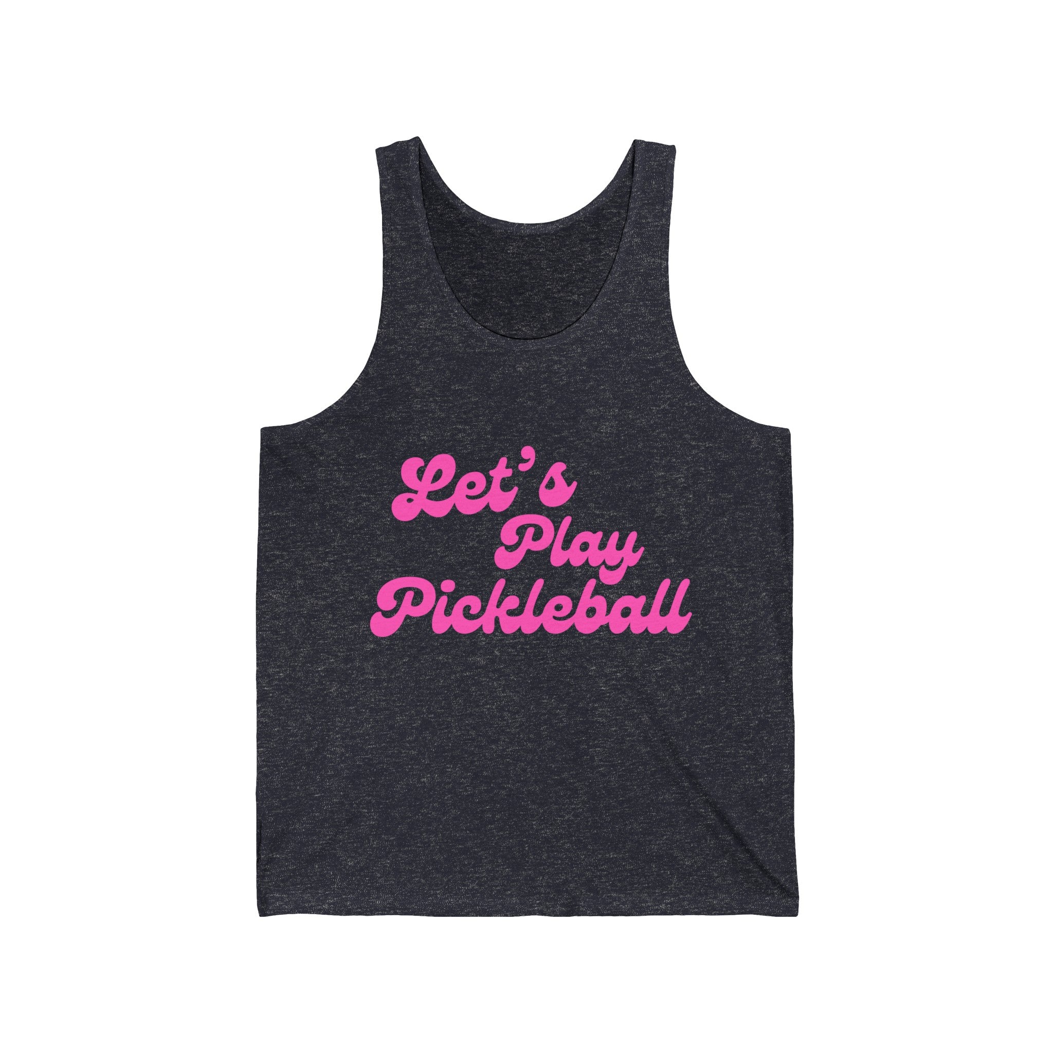 Pickleball Tank | Let's Play Pickleball | Pink Wednesdays Collection