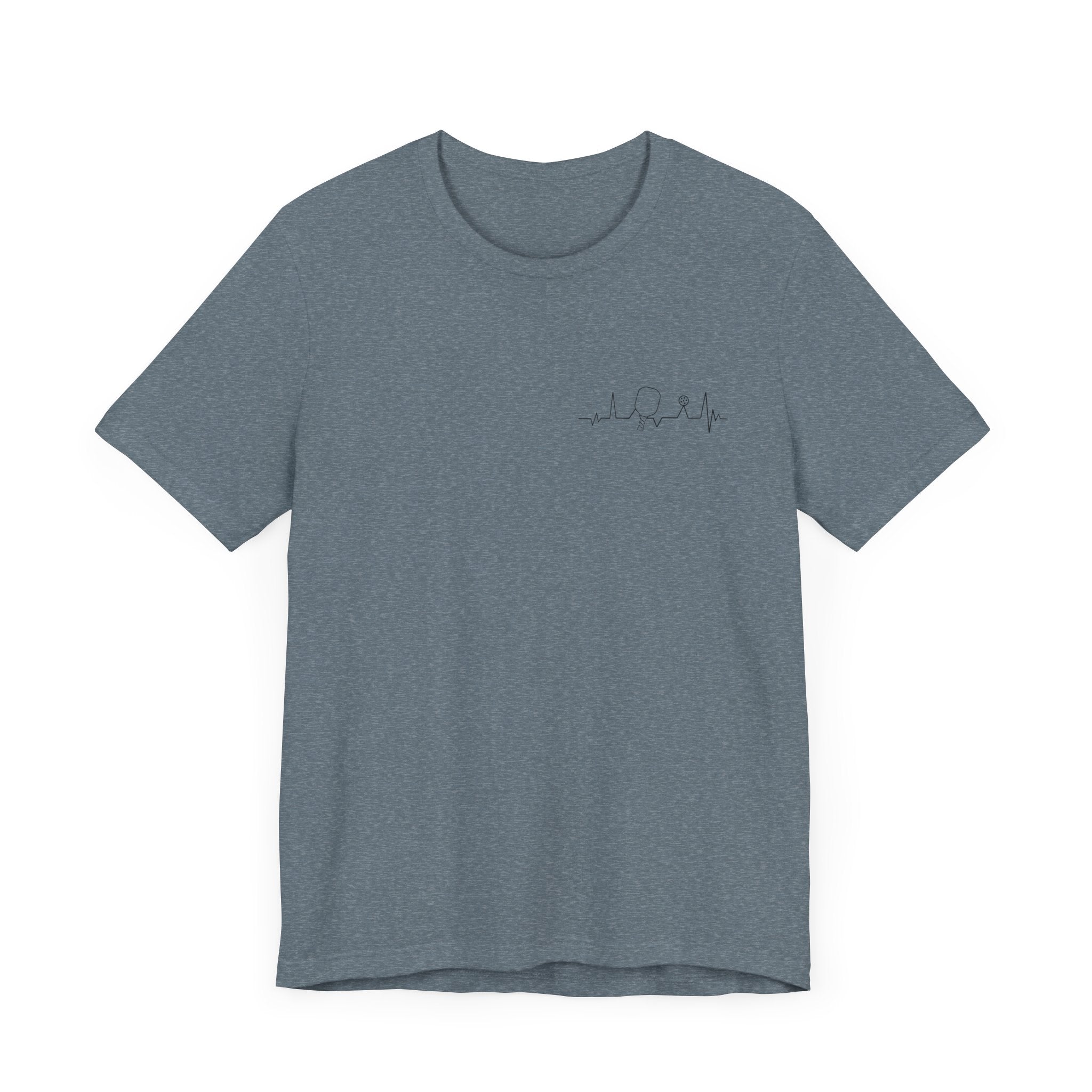 Pickleball T-Shirt - Pickleball Heartbeat