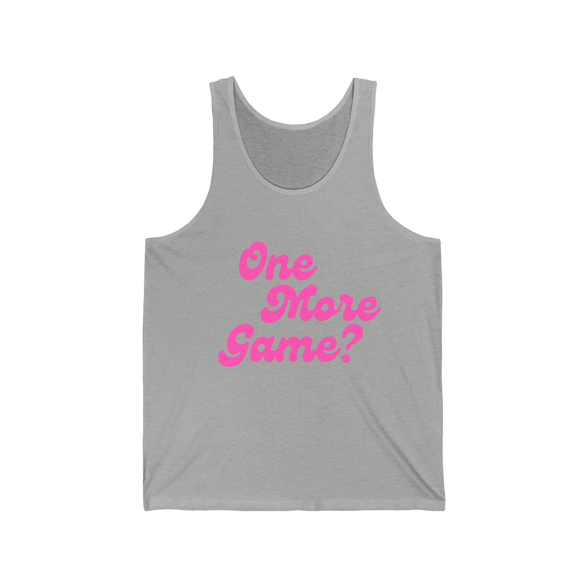 Pickleball Tank | One More Game? | Pink Wednesdays Collection