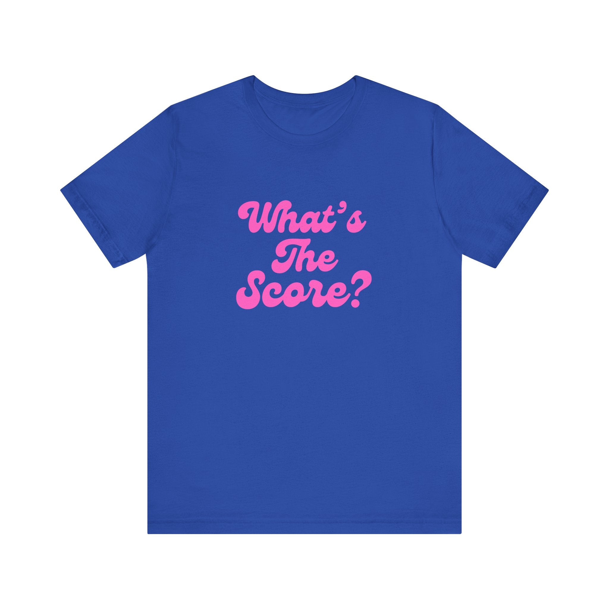 Pickleball T-Shirt | What's the Score? | Pink Wednesdays Collection
