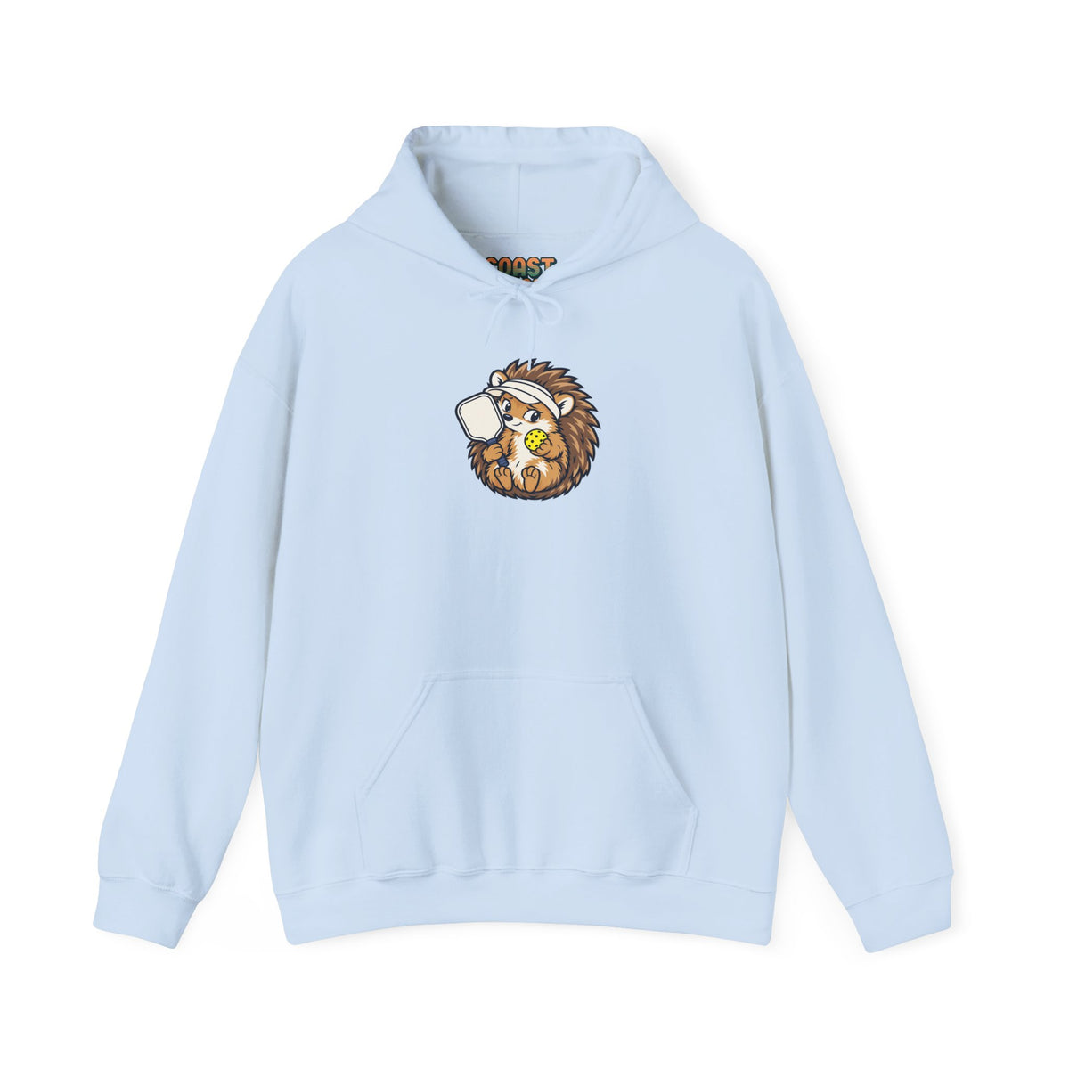 Hedgehog Pickleball Hoodie - Small Player, Full Commitment