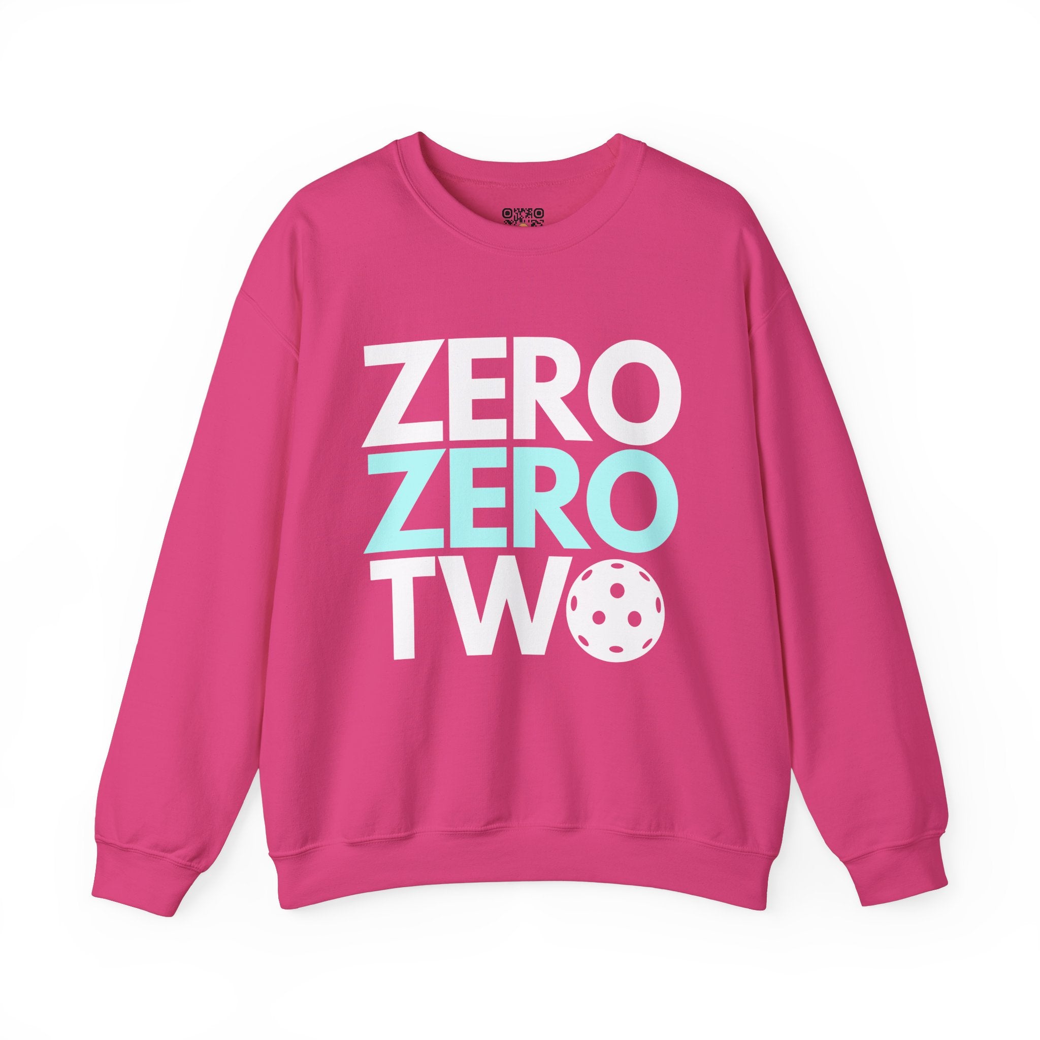 Pickleball Crewneck Sweatshirt - Zero, Zero, Two. - Pickleball Sweatshirt for Women & Men