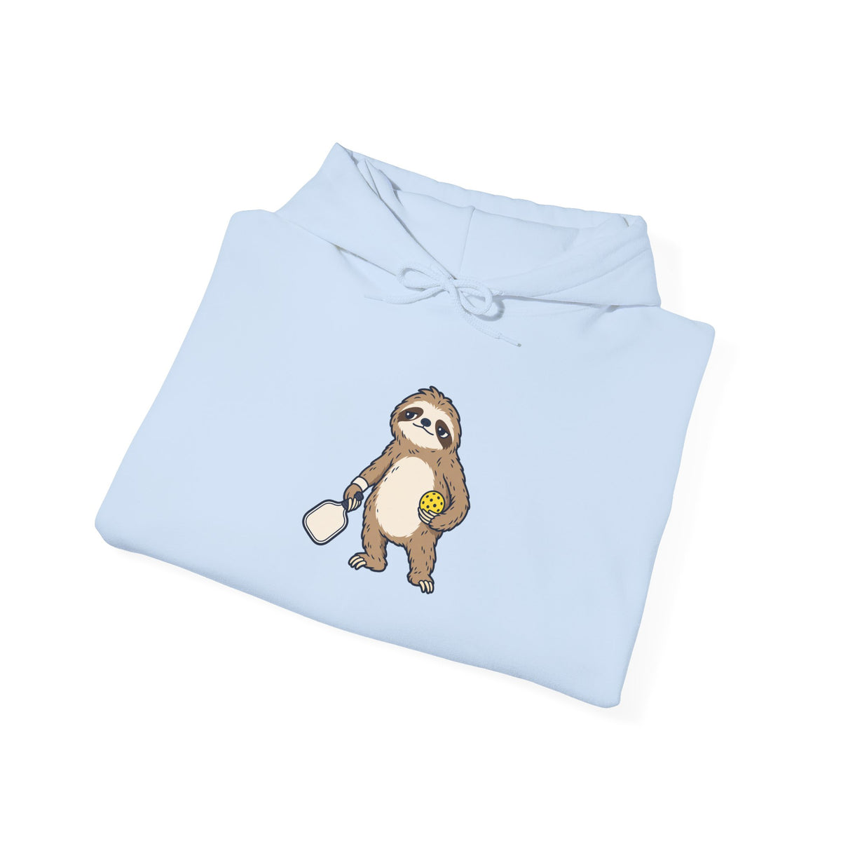 Sloth pickleball hoodie, Saving Energy for Game Point
