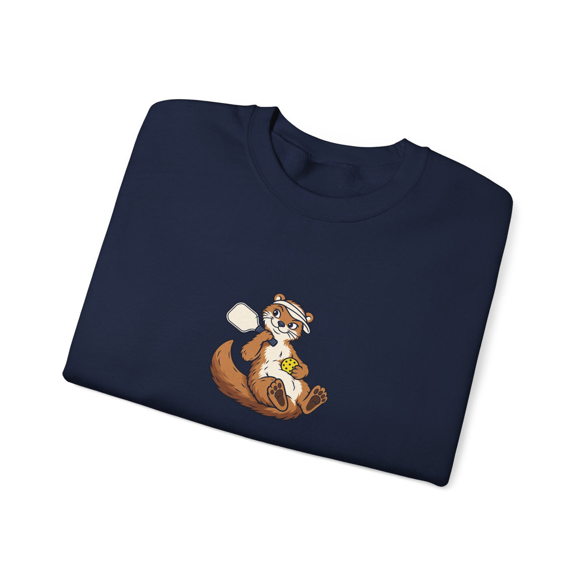 Otter pickleball crewneck sweatshirt, I Had Plans, Then Pickleball