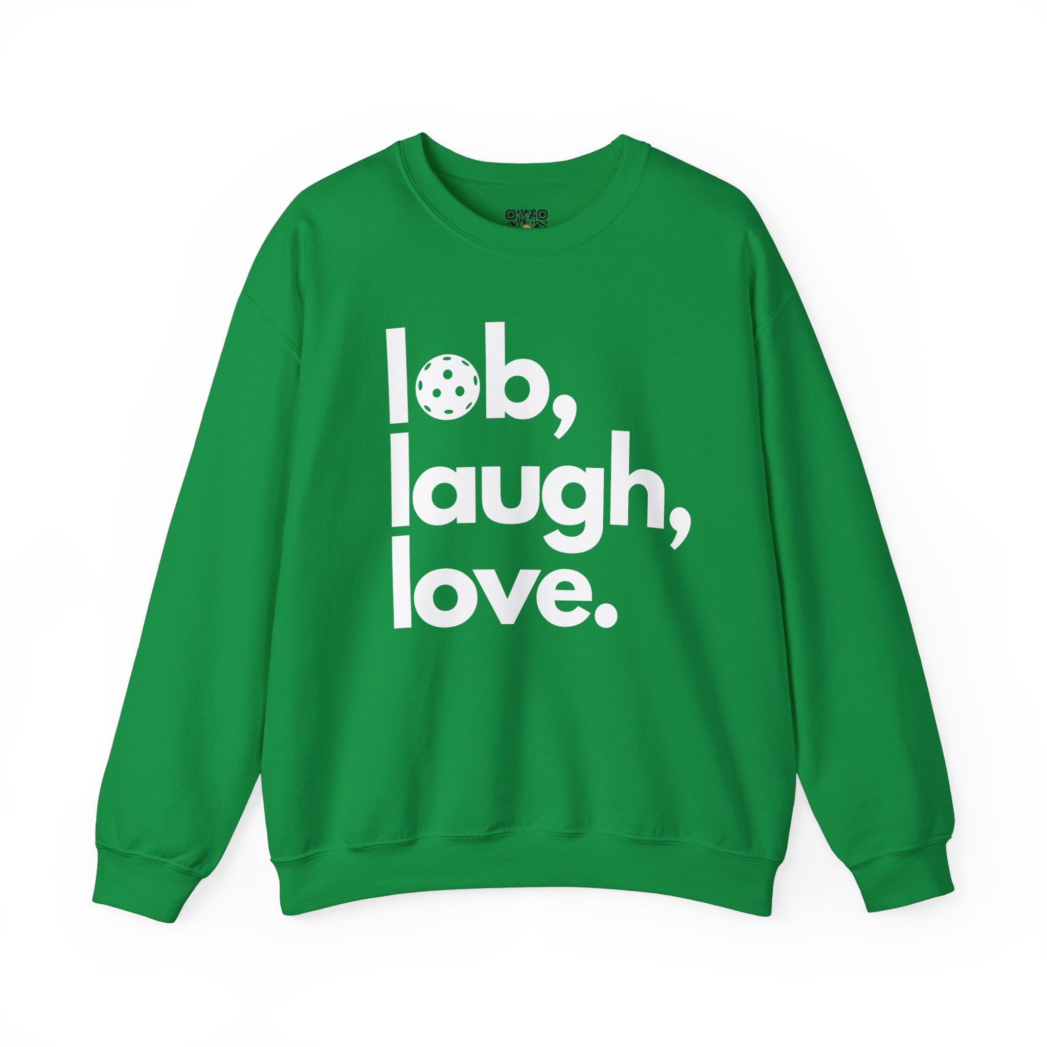 Pickleball Crewneck Sweatshirt - Lob, Laugh, Love.