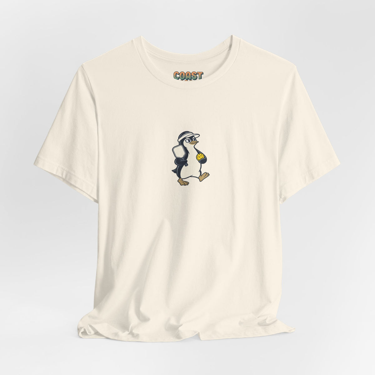Penguin pickleball t-shirt, Cool Under Pressure